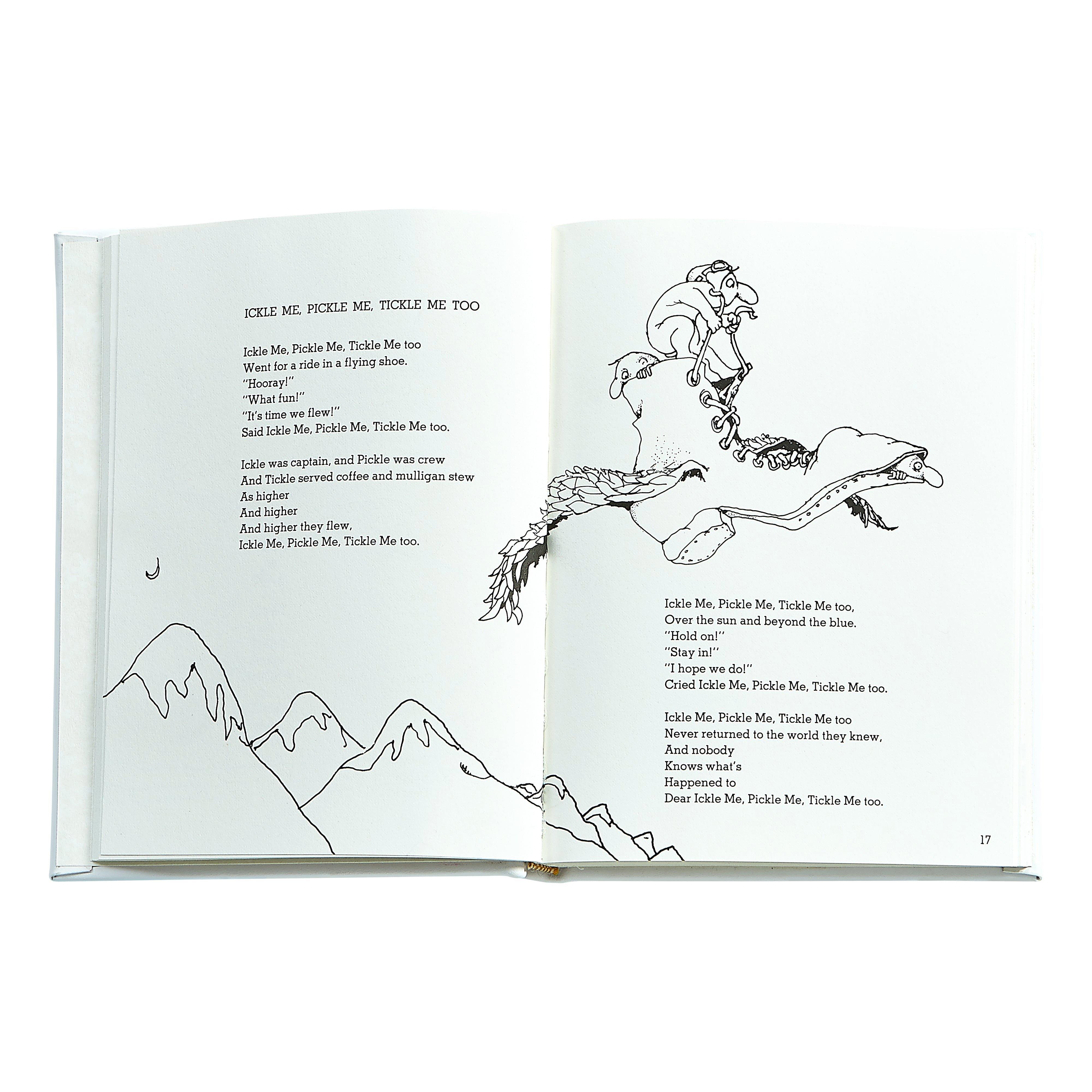 Where the Sidewalk Ends: Poems and Drawings Leather Bound Edition image number 2