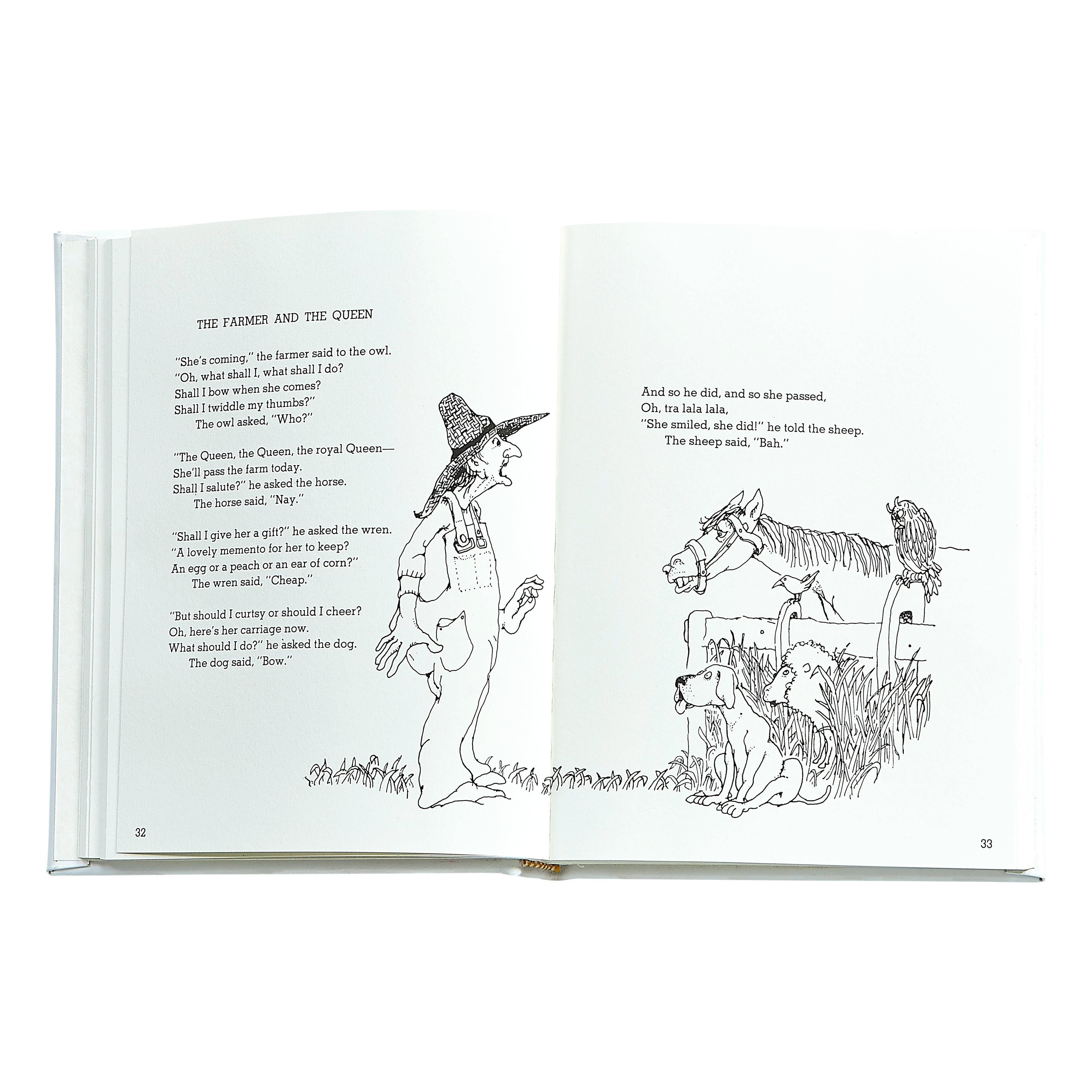 Where the Sidewalk Ends: Poems and Drawings Leather Bound Edition image number 3