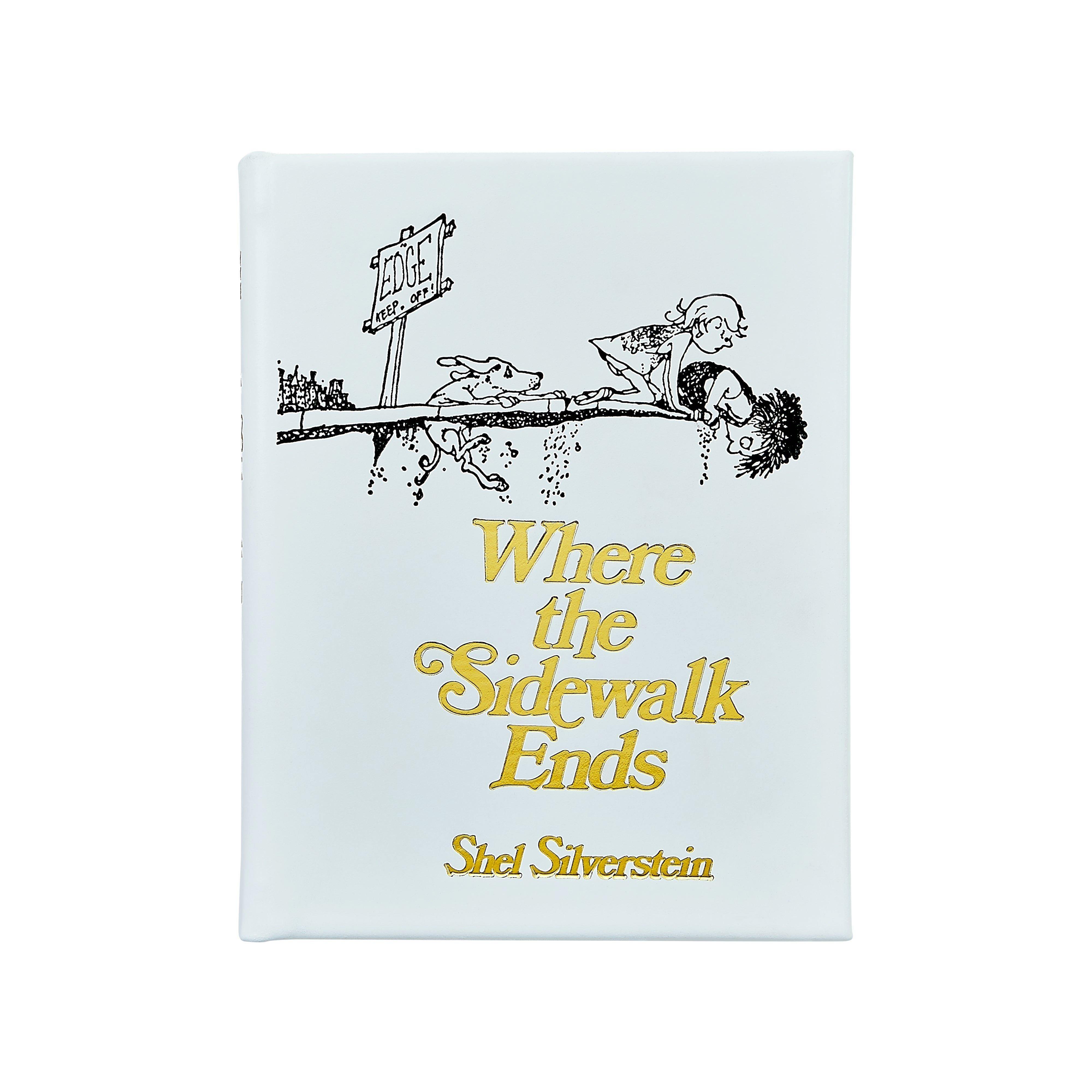 Where the Sidewalk Ends: Poems and Drawings Leather Bound Edition image number 1