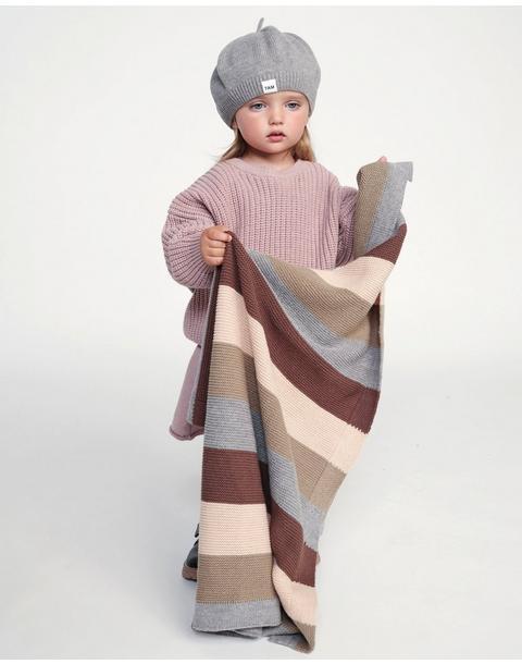 Knit Blanket Chunky - Multicolor