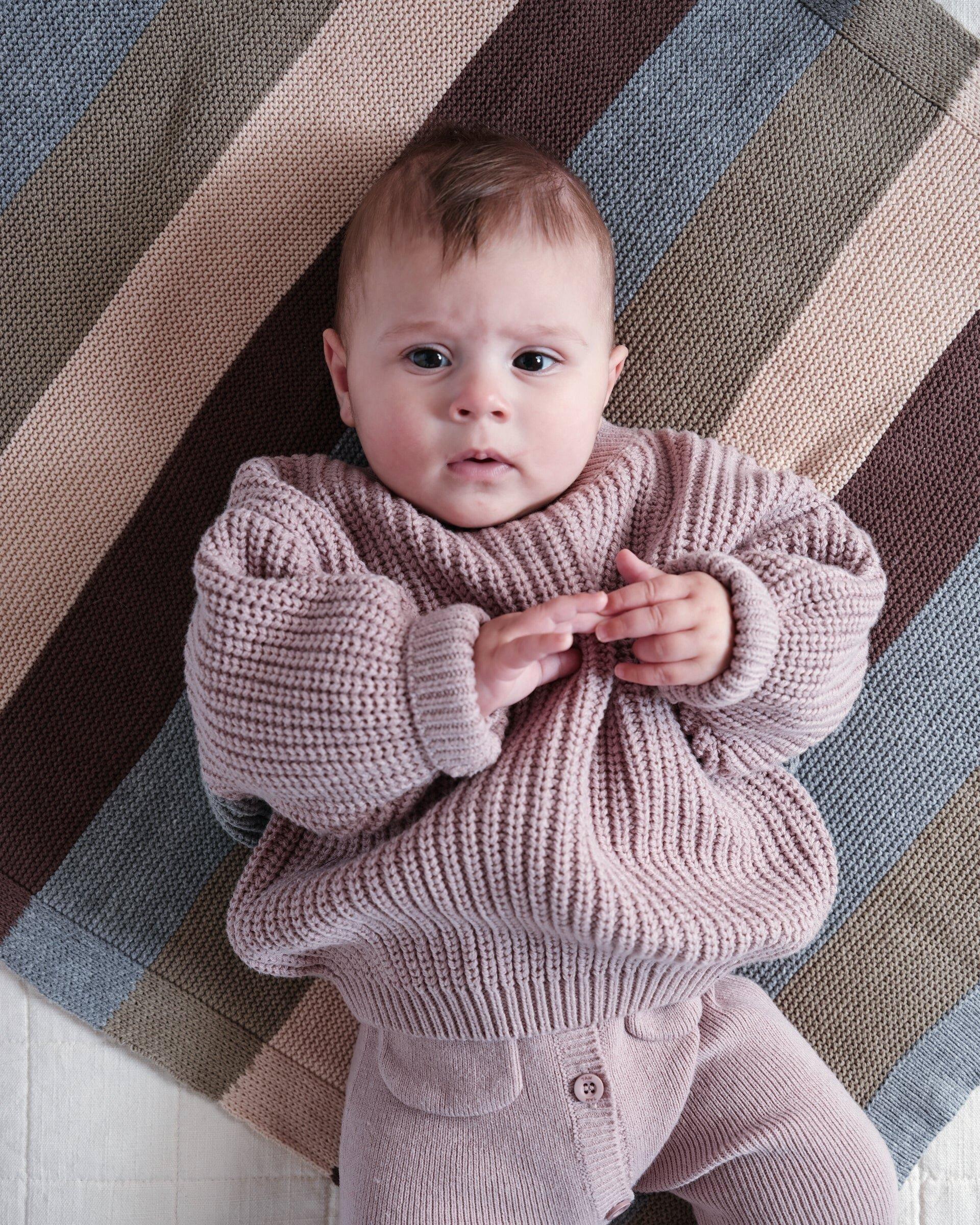 Knit Blanket Chunky - Multicolor image number 1
