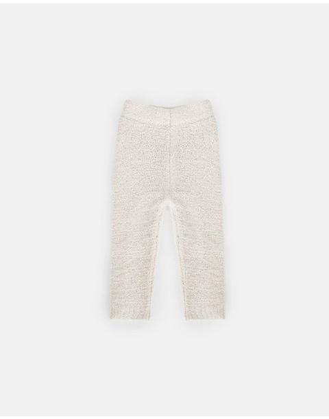 Leggings Fuzzy - Ecru