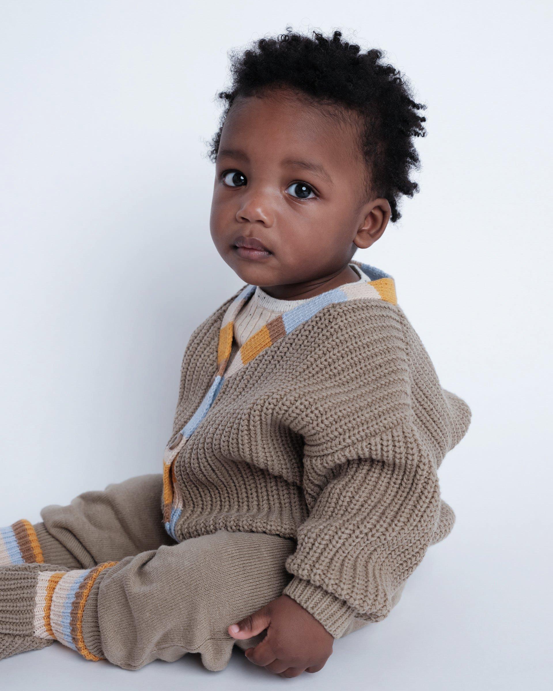 Cardigan Chunky - Olive image number 3