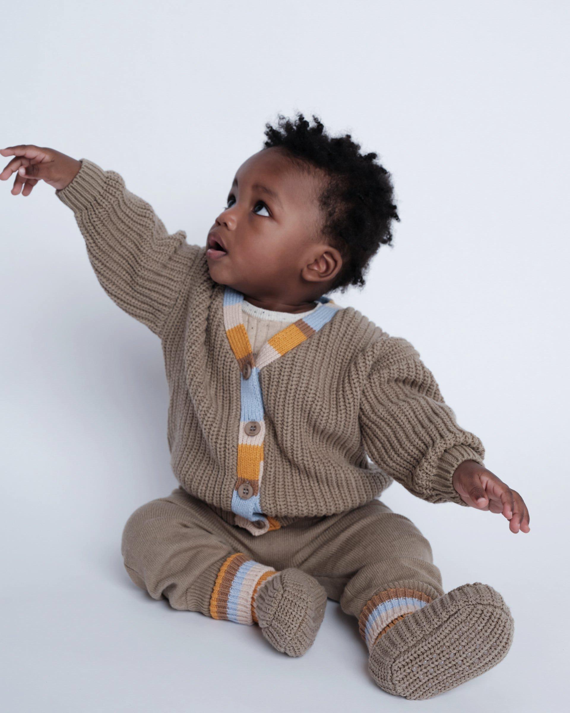 Cardigan Chunky - Olive image number 1