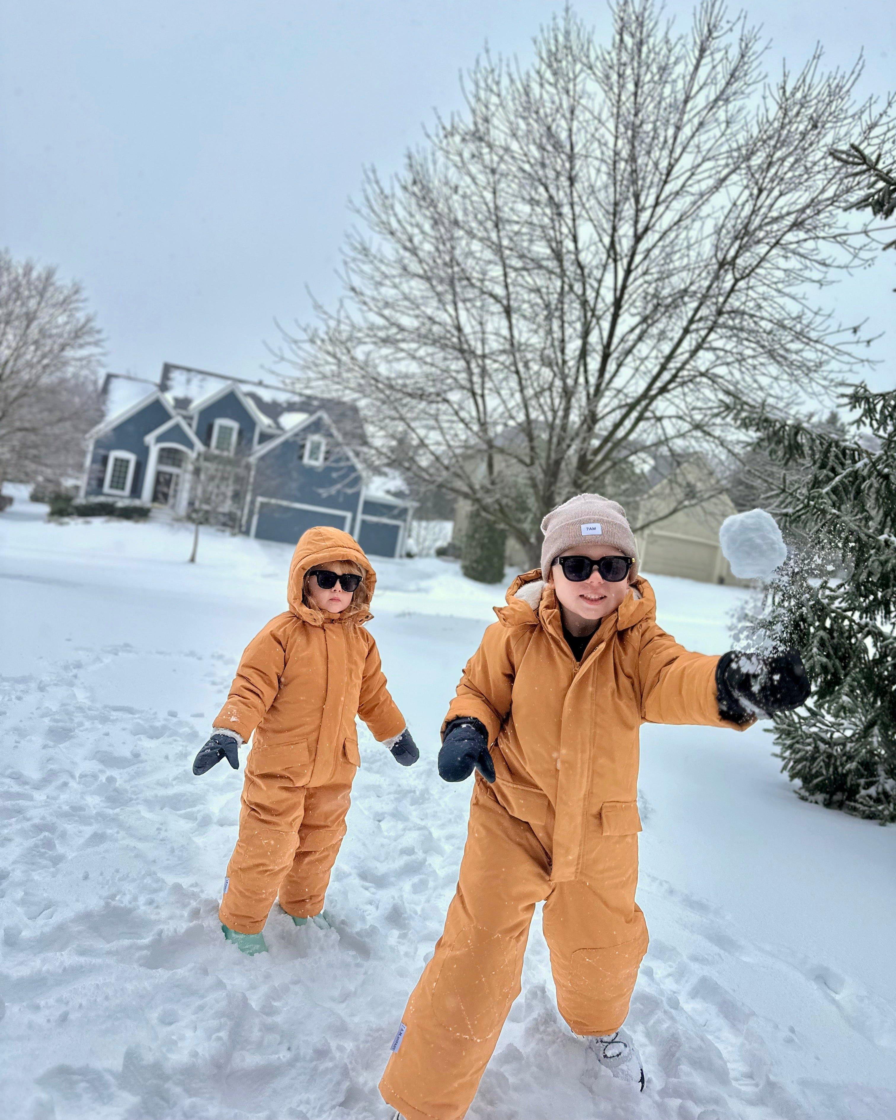 Snowsuit Grand Benji - Cognac image number 2