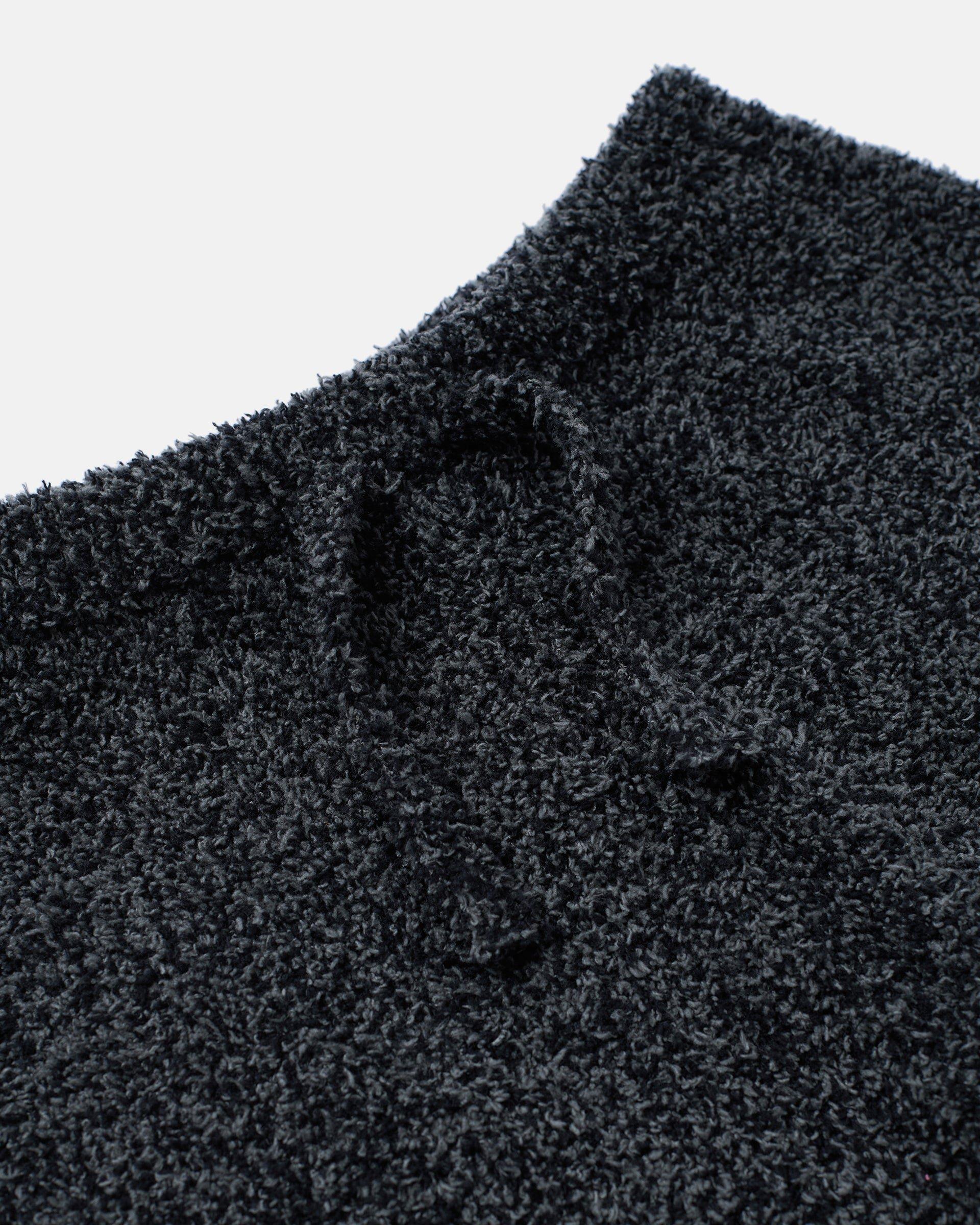 Boxy Lounge Pants Fuzzy - Black Melange image number 2