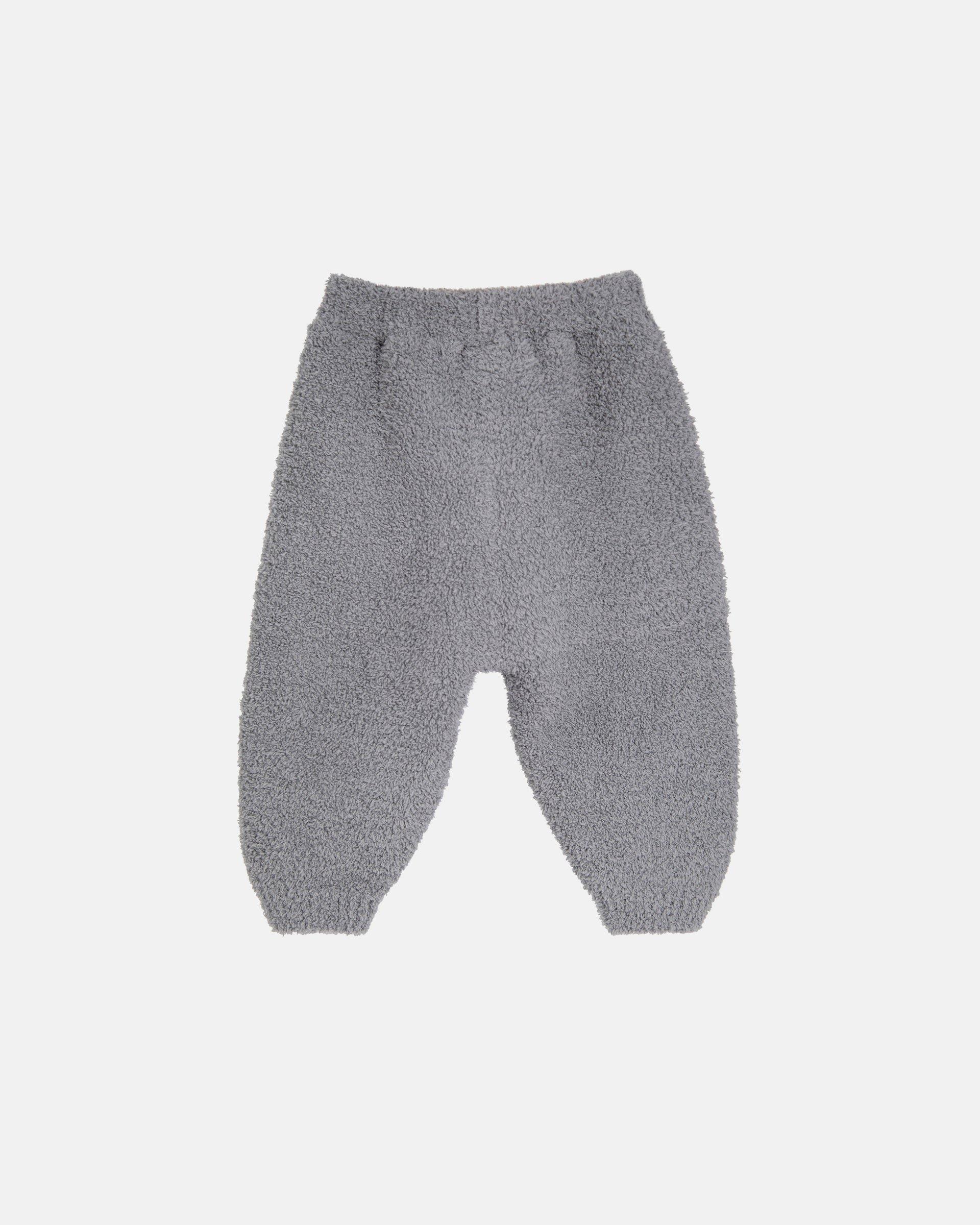 Boxy Lounge Pants Fuzzy - Gris image number 2