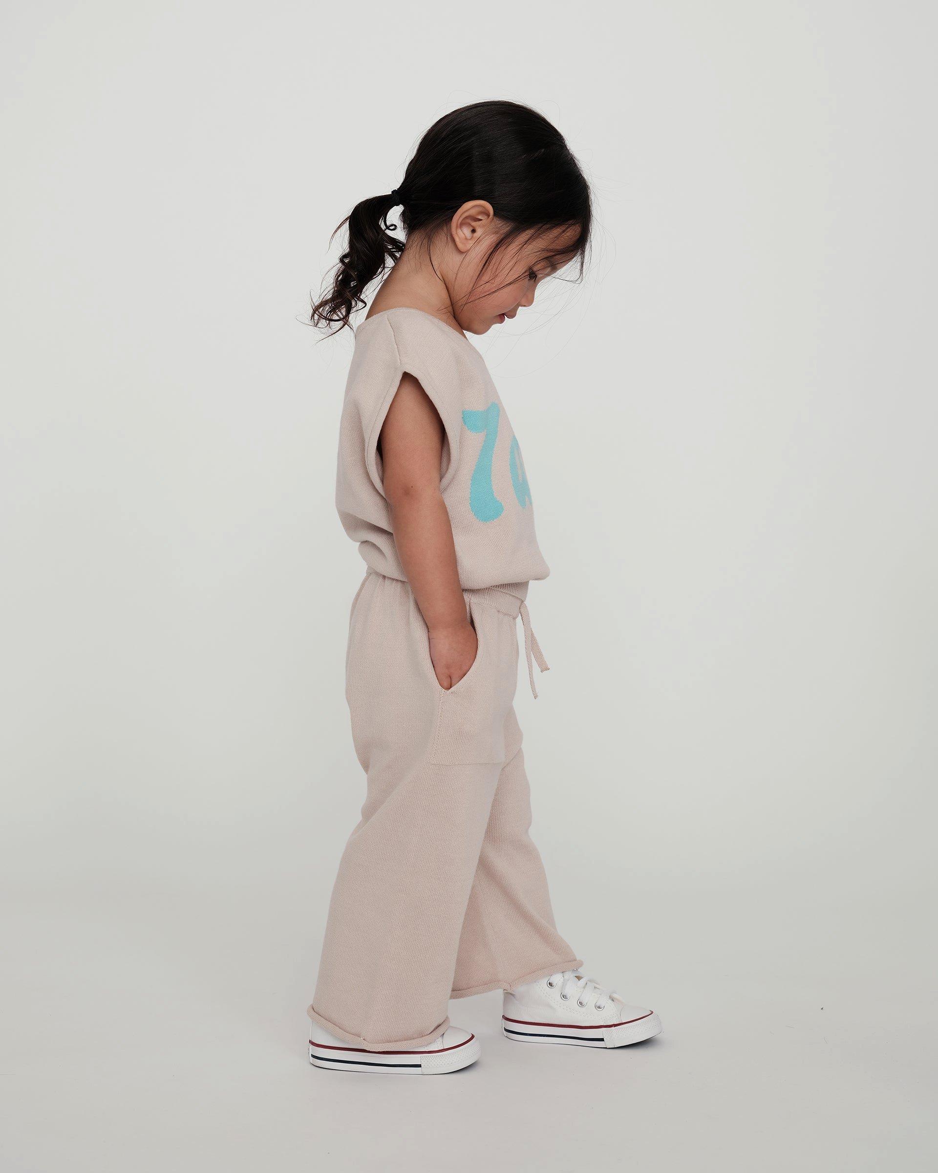 Cotton Relaxed Pants - Oat image number 2