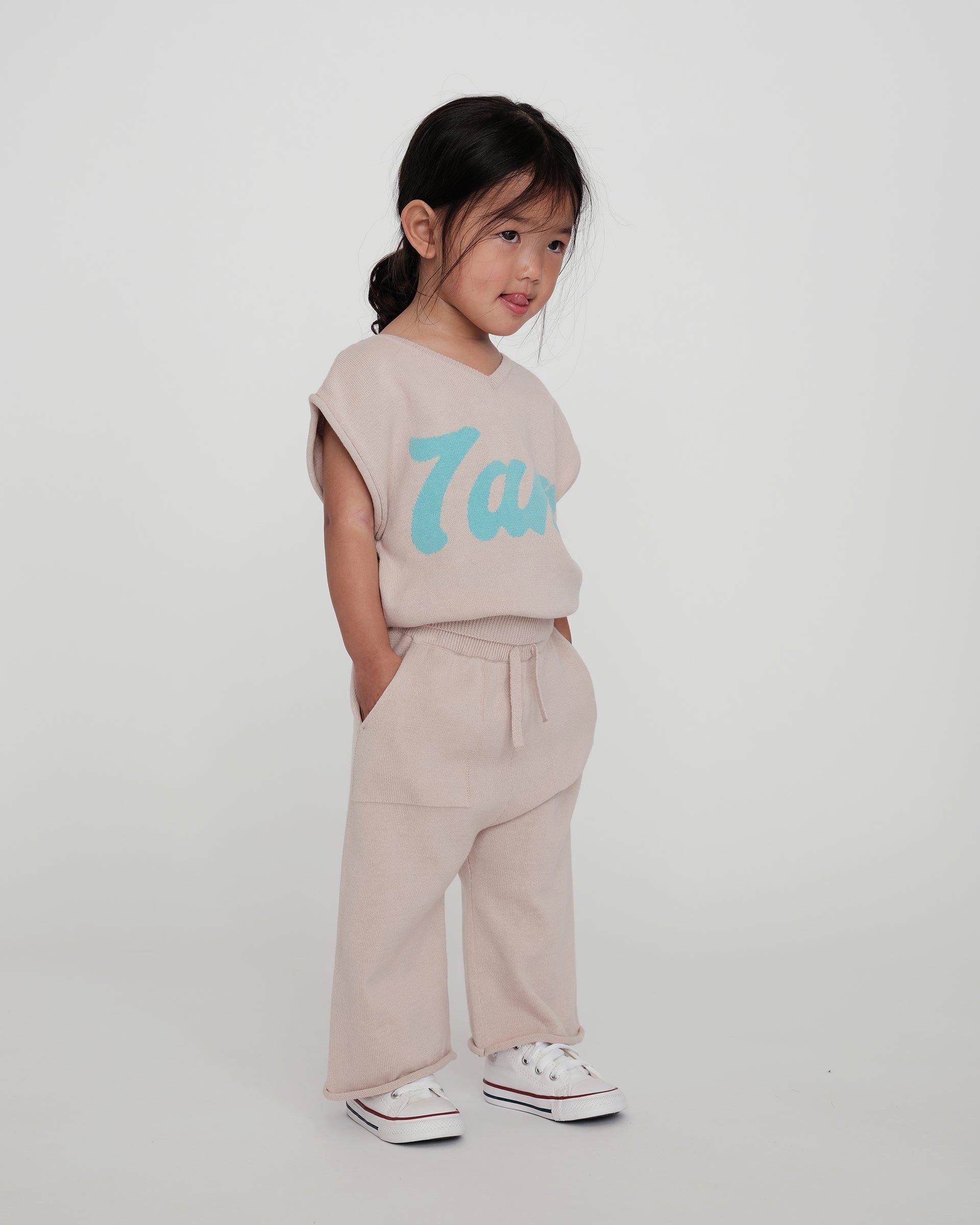 Cotton Relaxed Pants - Oat image number 3