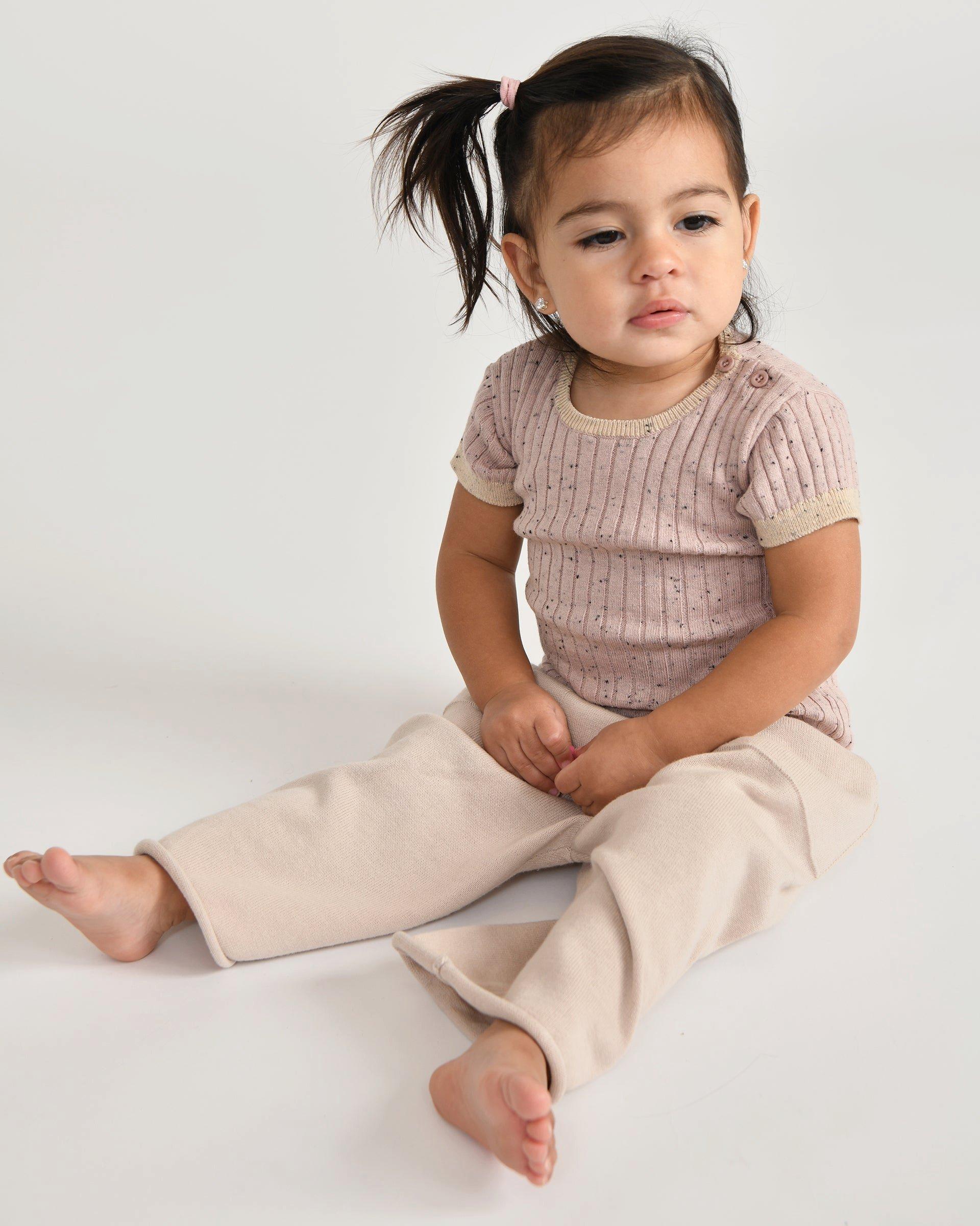 Cotton Relaxed Pants - Oat image number 4