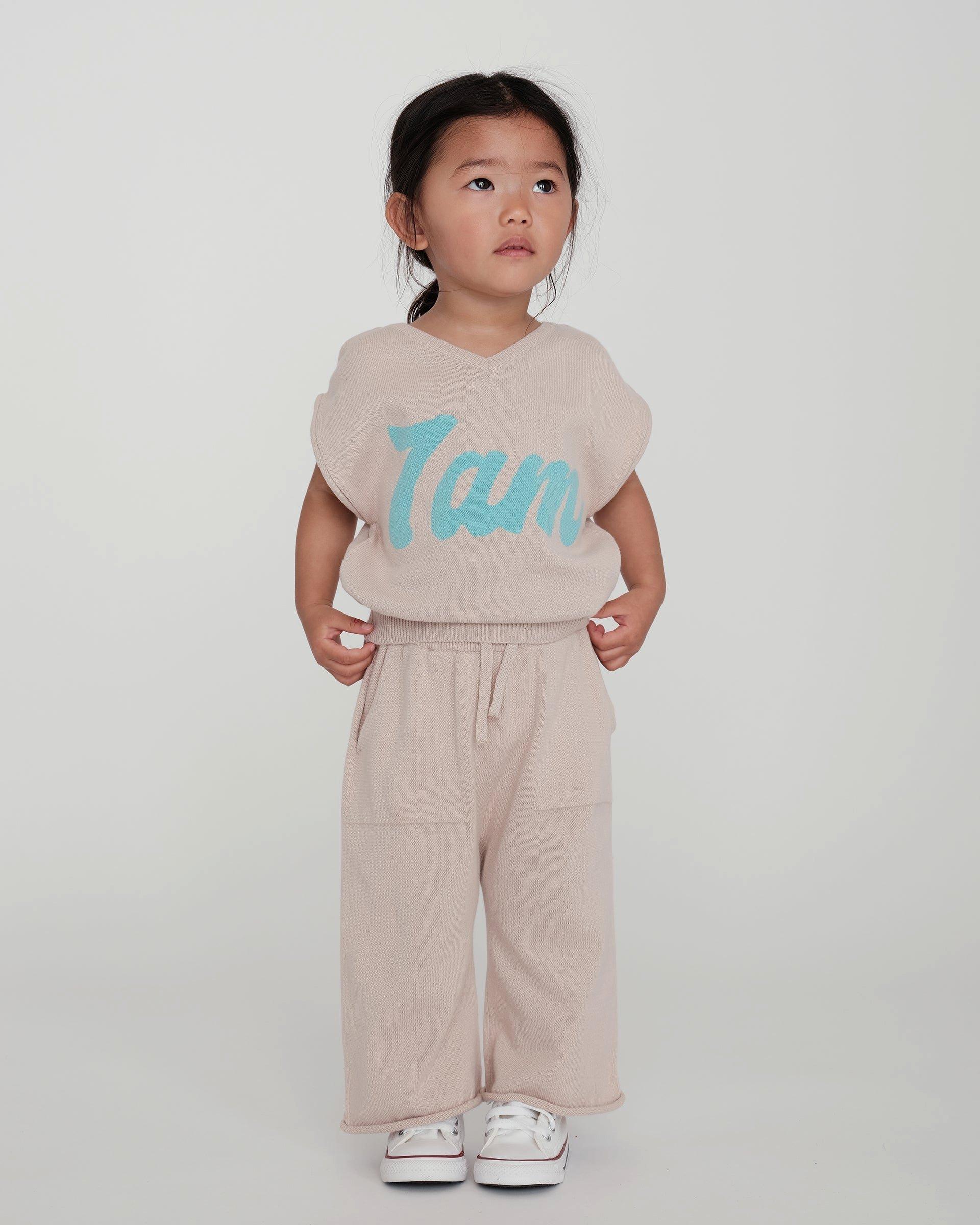 Cotton Relaxed Pants - Oat image number 1