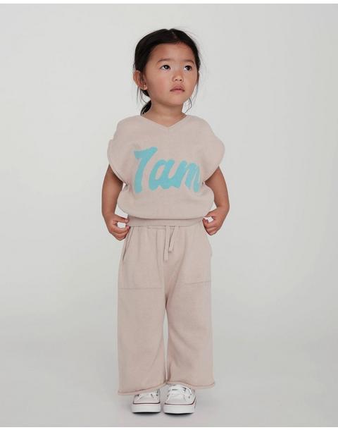 Cotton Relaxed Pants - Oat
