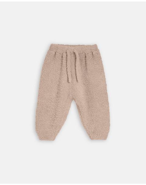 Boxy Lounge Pants Fuzzy - Pecan