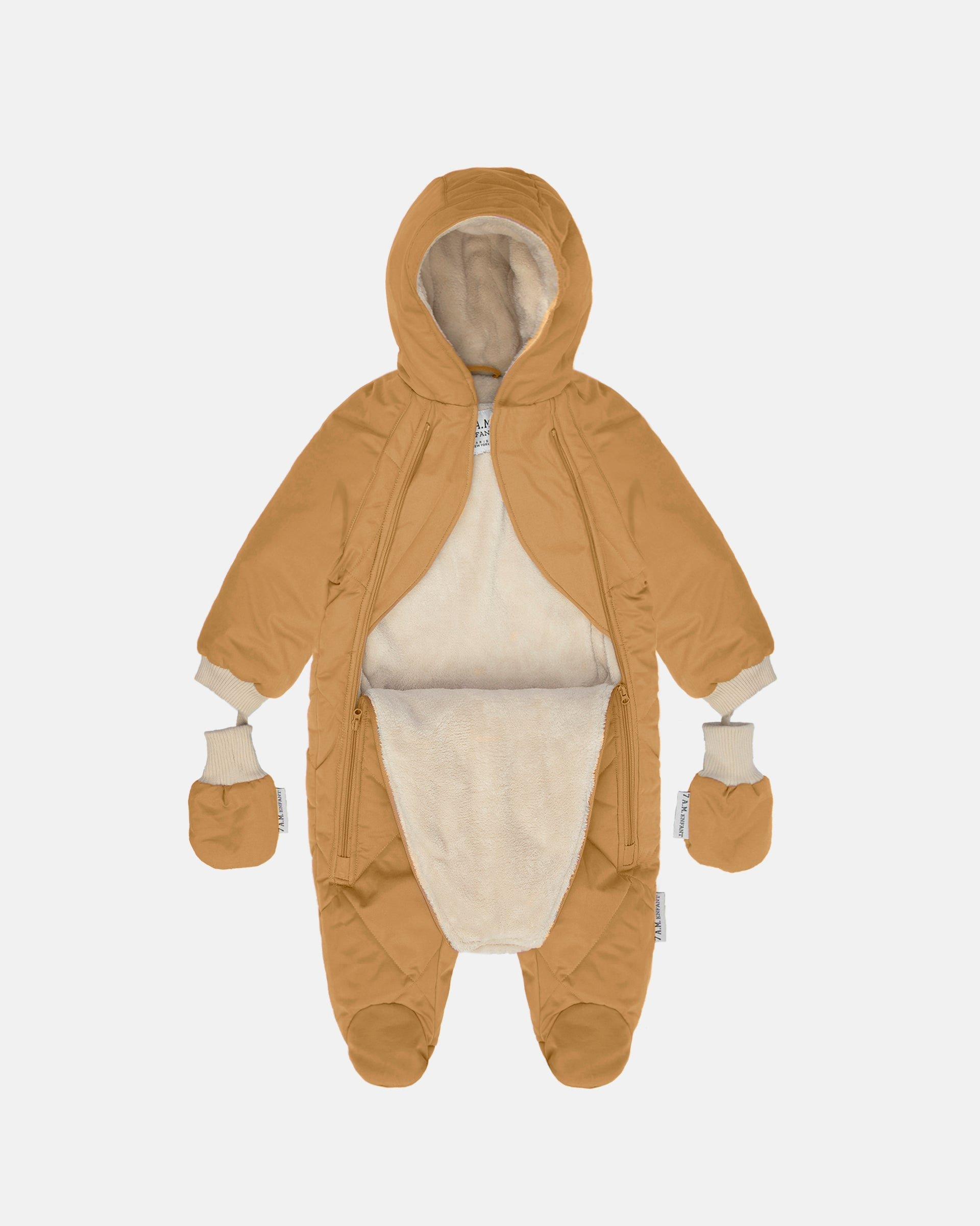 Snow Jumpsuit Benji - Cognac image number 1