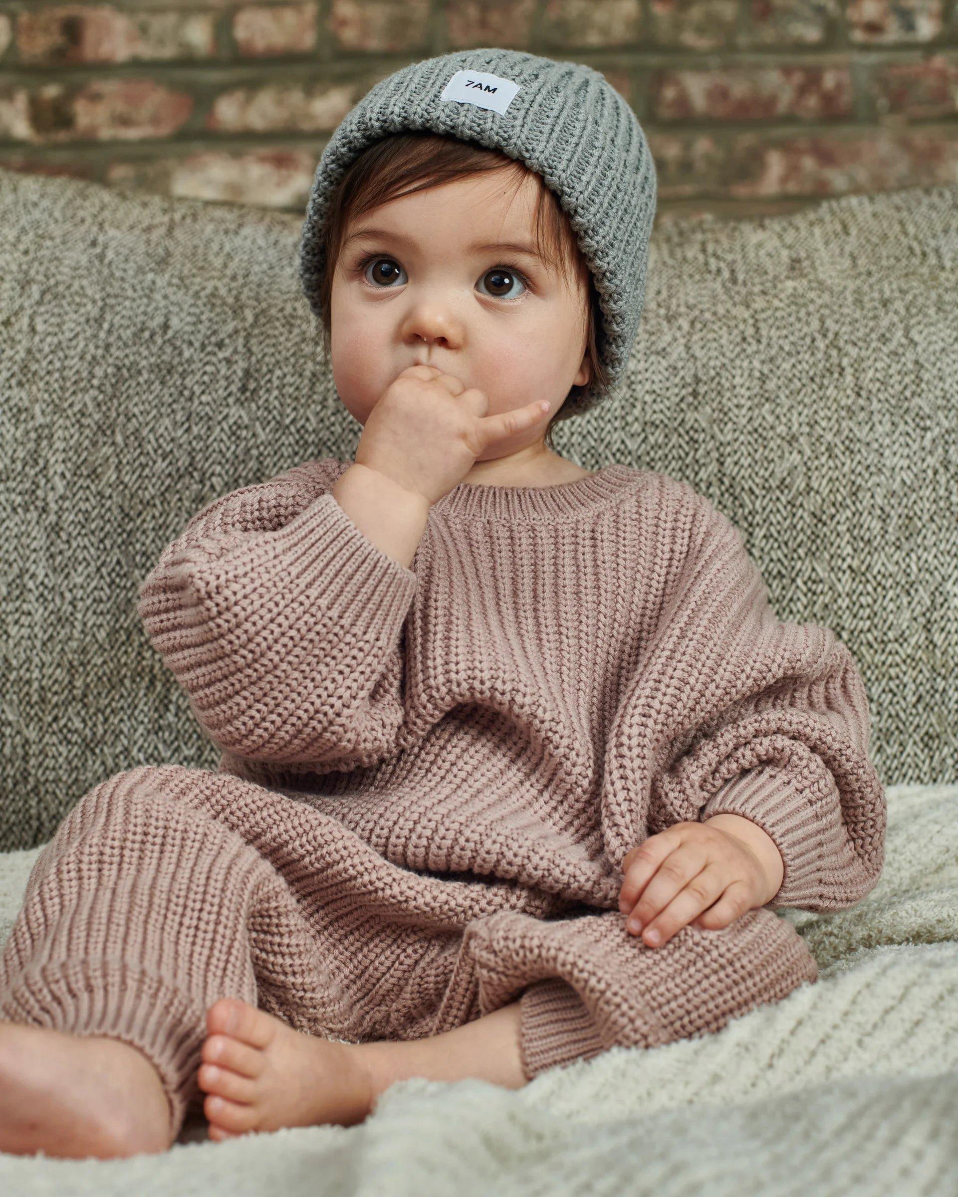 Lounge Pants Chunky - Ash Rose image number 3