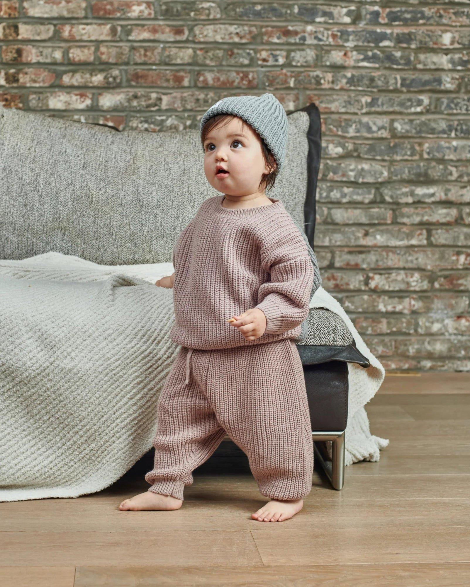 Lounge Pants Chunky - Ash Rose image number 1