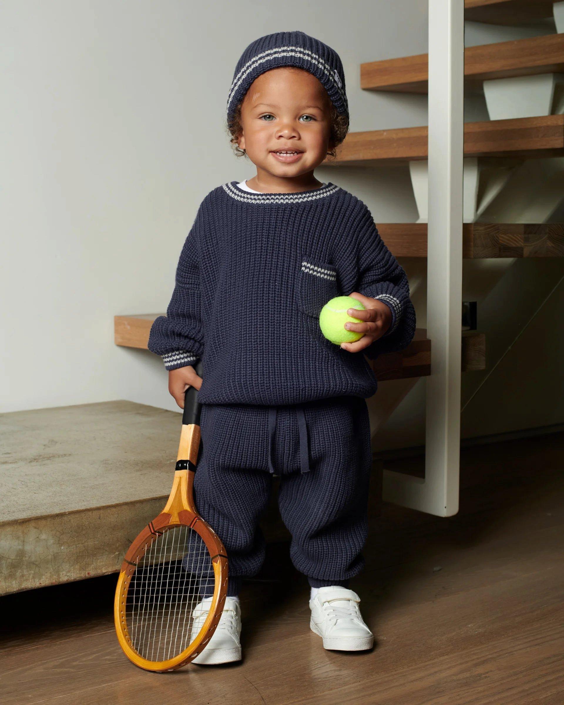 Lounge Pants Chunky - Navy image number 1