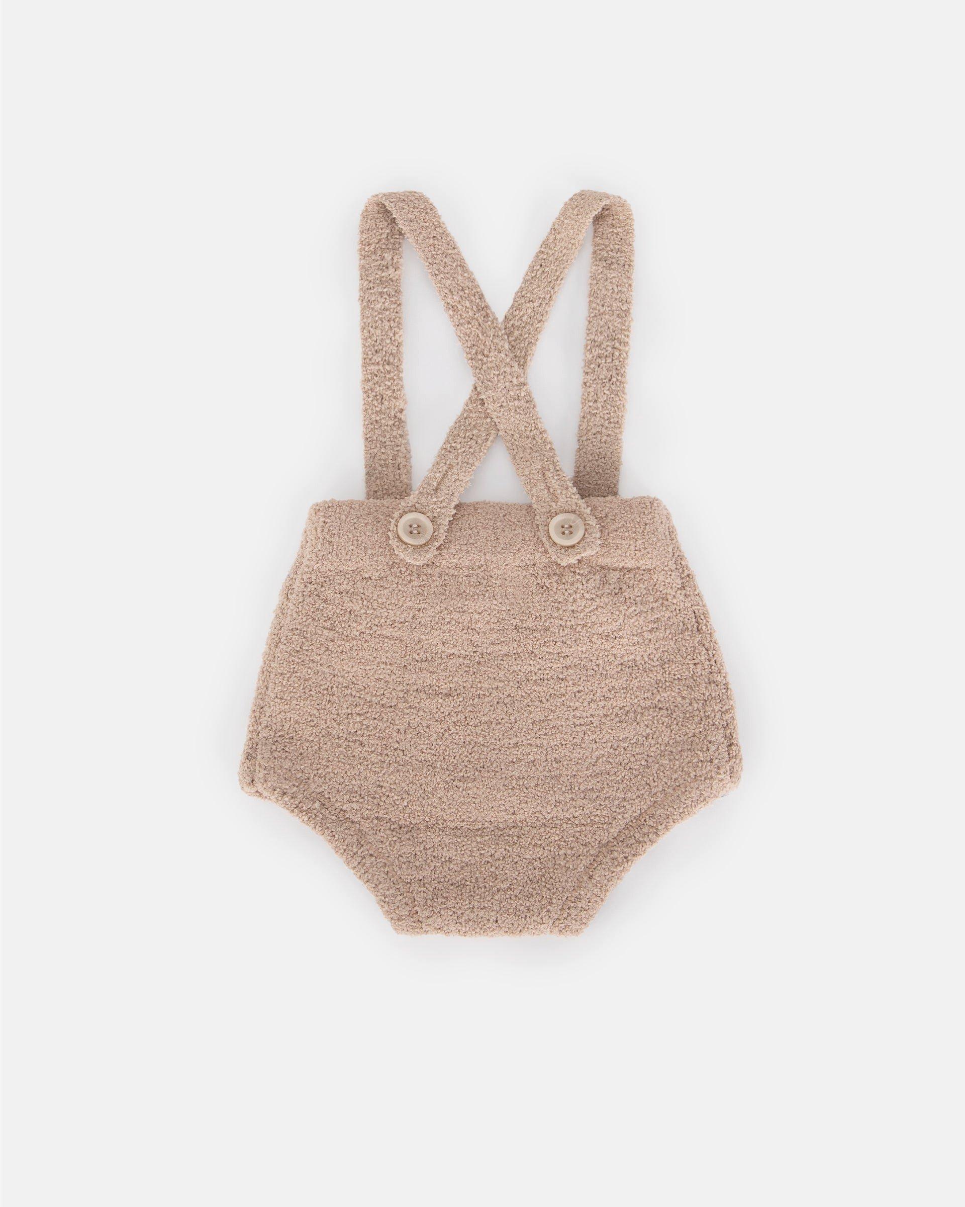 Suspender Bloomers Fuzzy - Pecan image number 2
