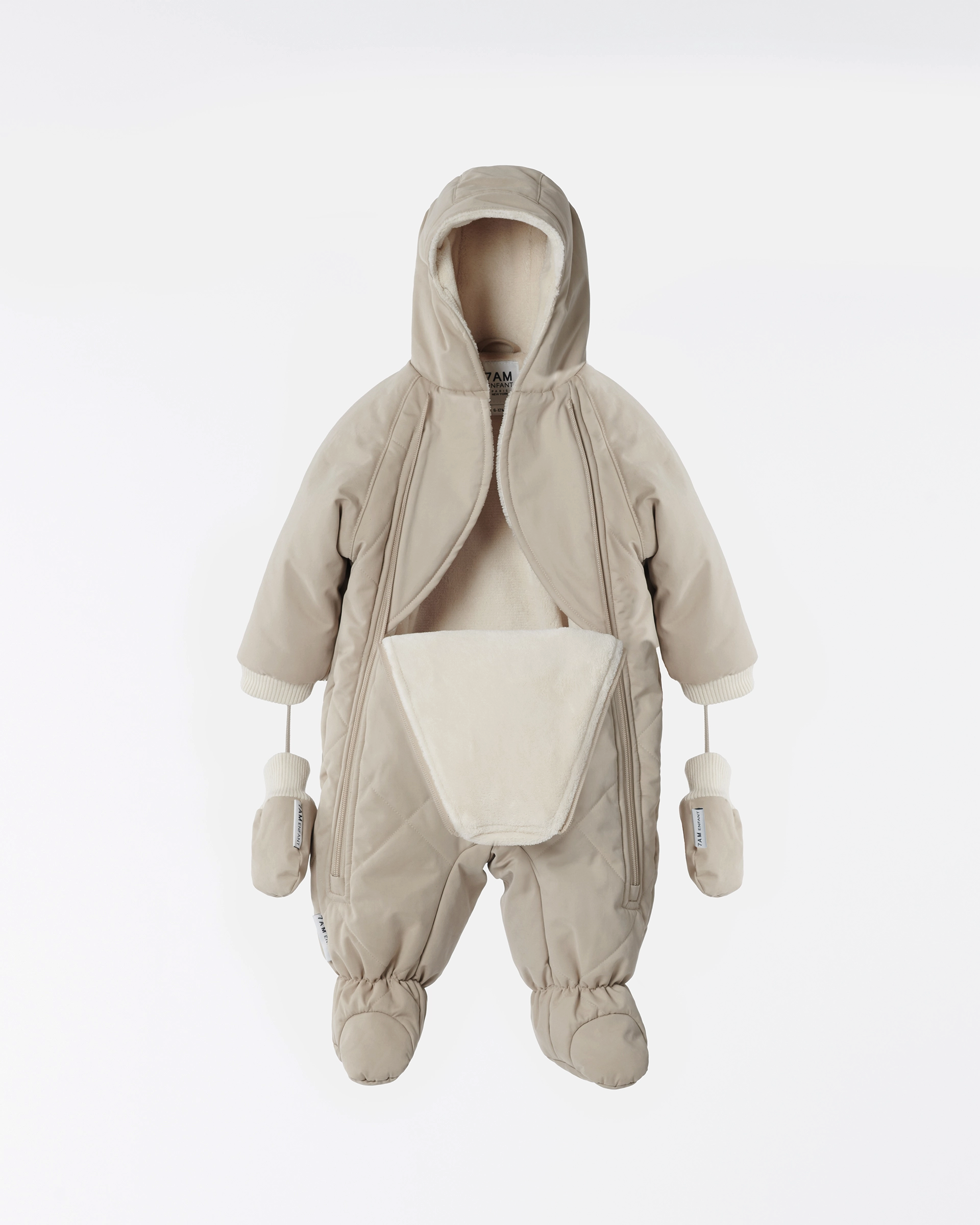 Snow Jumpsuit Benji - Oat image number 2