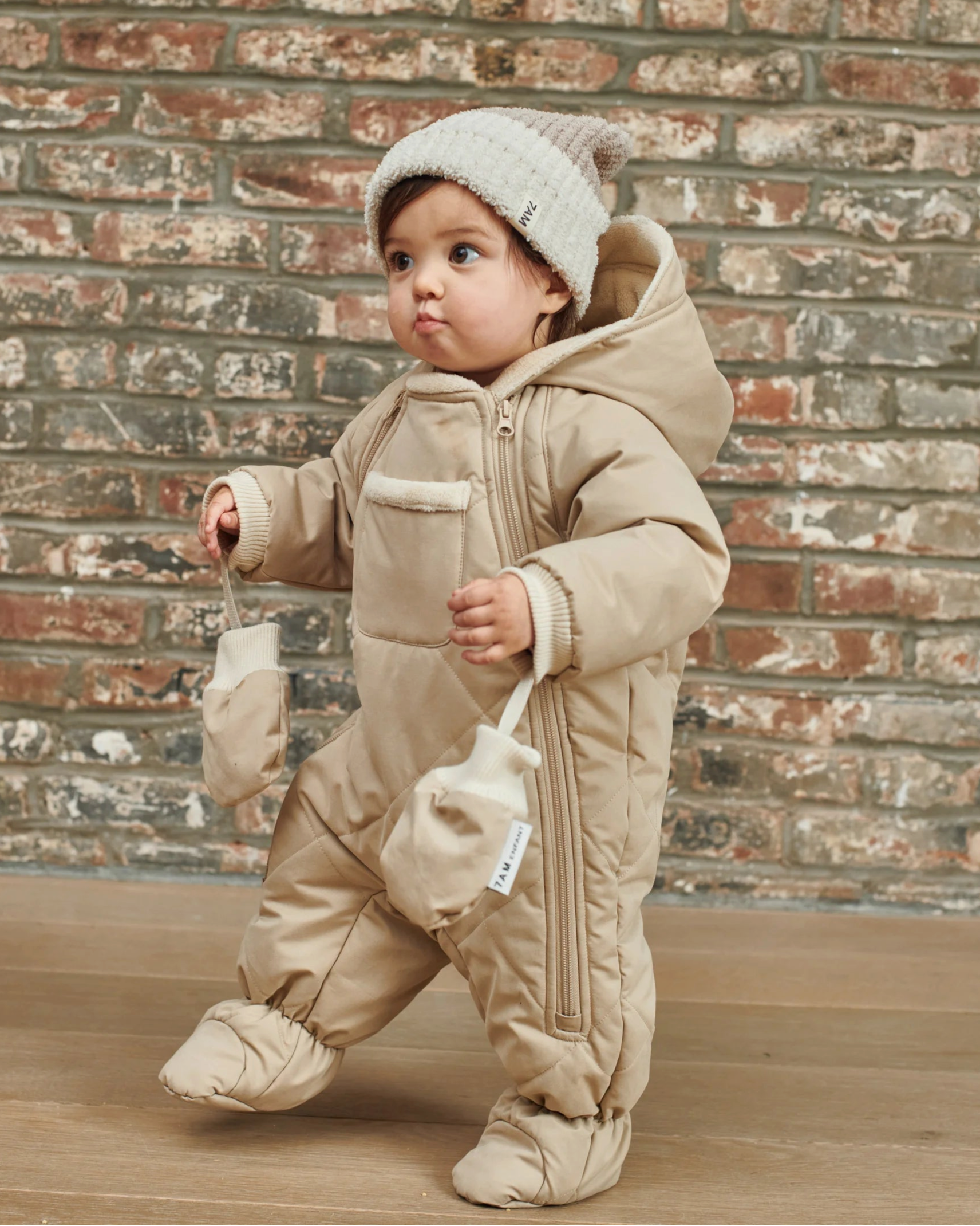 Snow Jumpsuit Benji - Oat image number 1