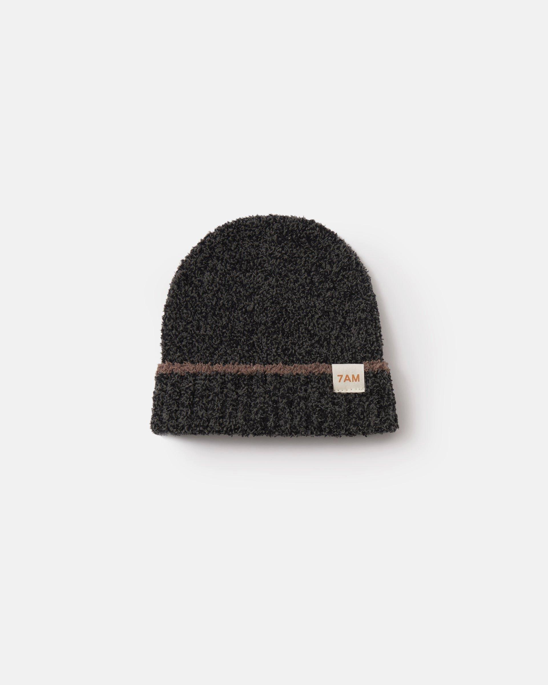 Beanie Fuzzy - Black Melange