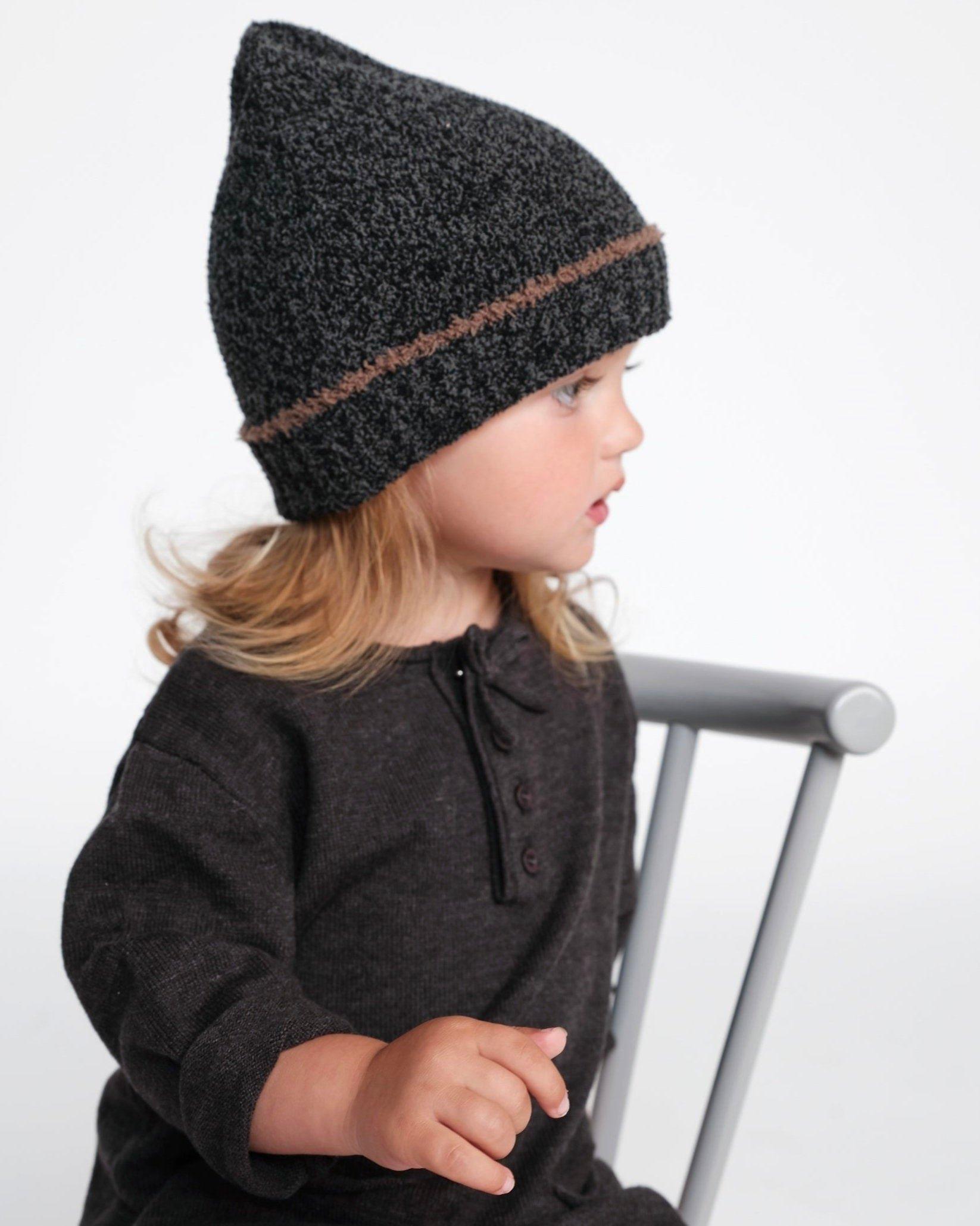 Beanie Fuzzy - Black Melange image number 1