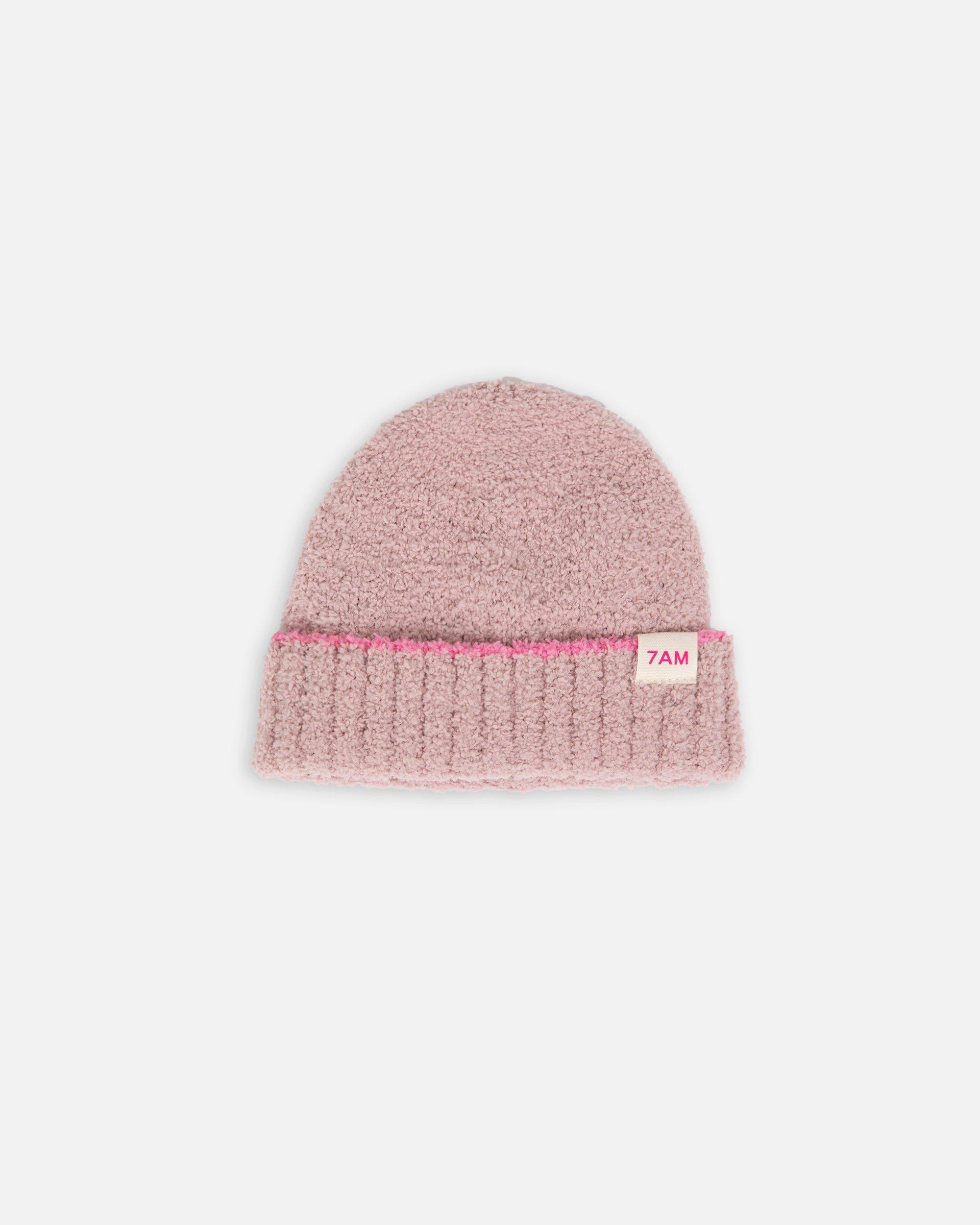 Beanie Fuzzy - Ash Rose