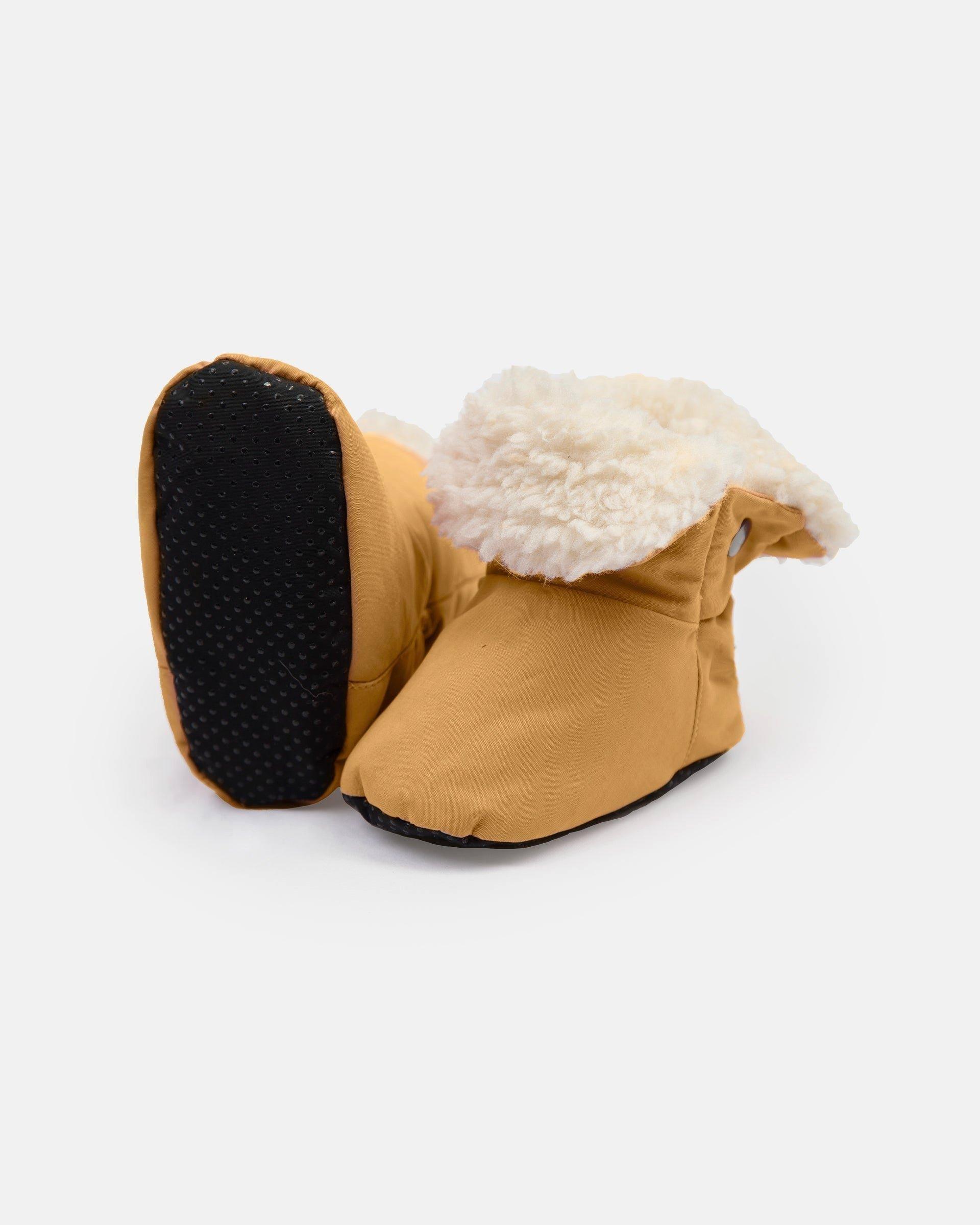 Baby Booties - Benji Sherpa - Cognac image number 1