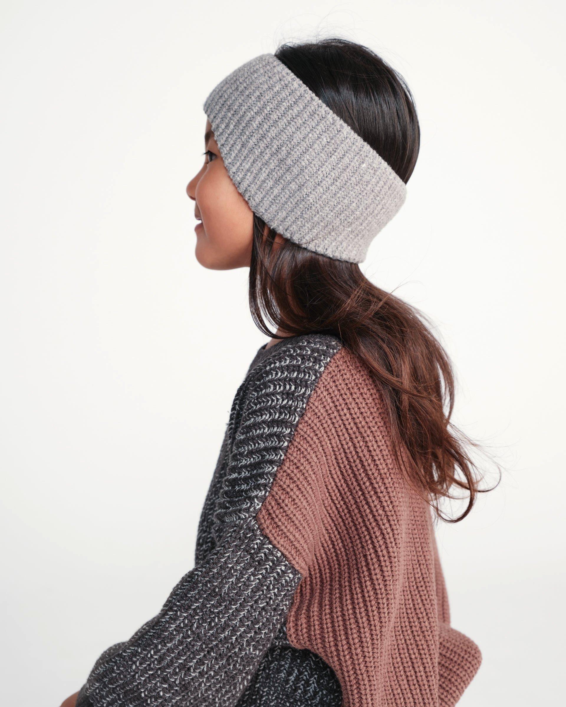 Earband Chunky - Gris image number 1