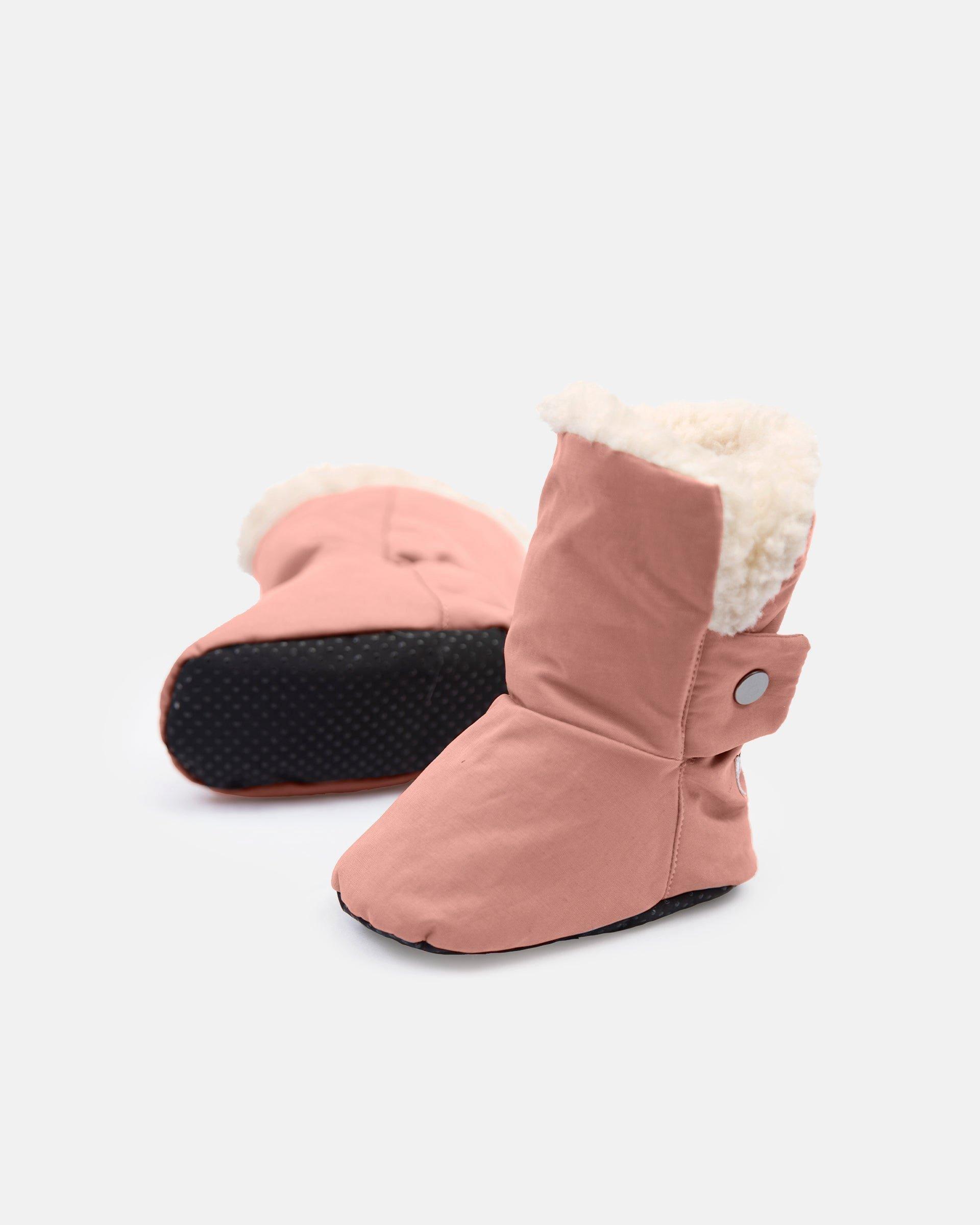 Baby Booties - Benji Sherpa - Rose Dawn image number 2