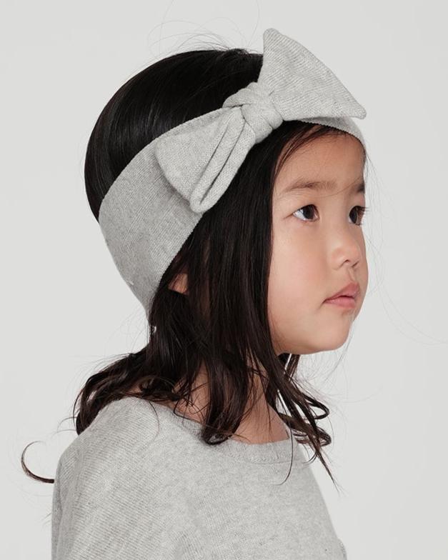 Boxy Headband - Heather Grey