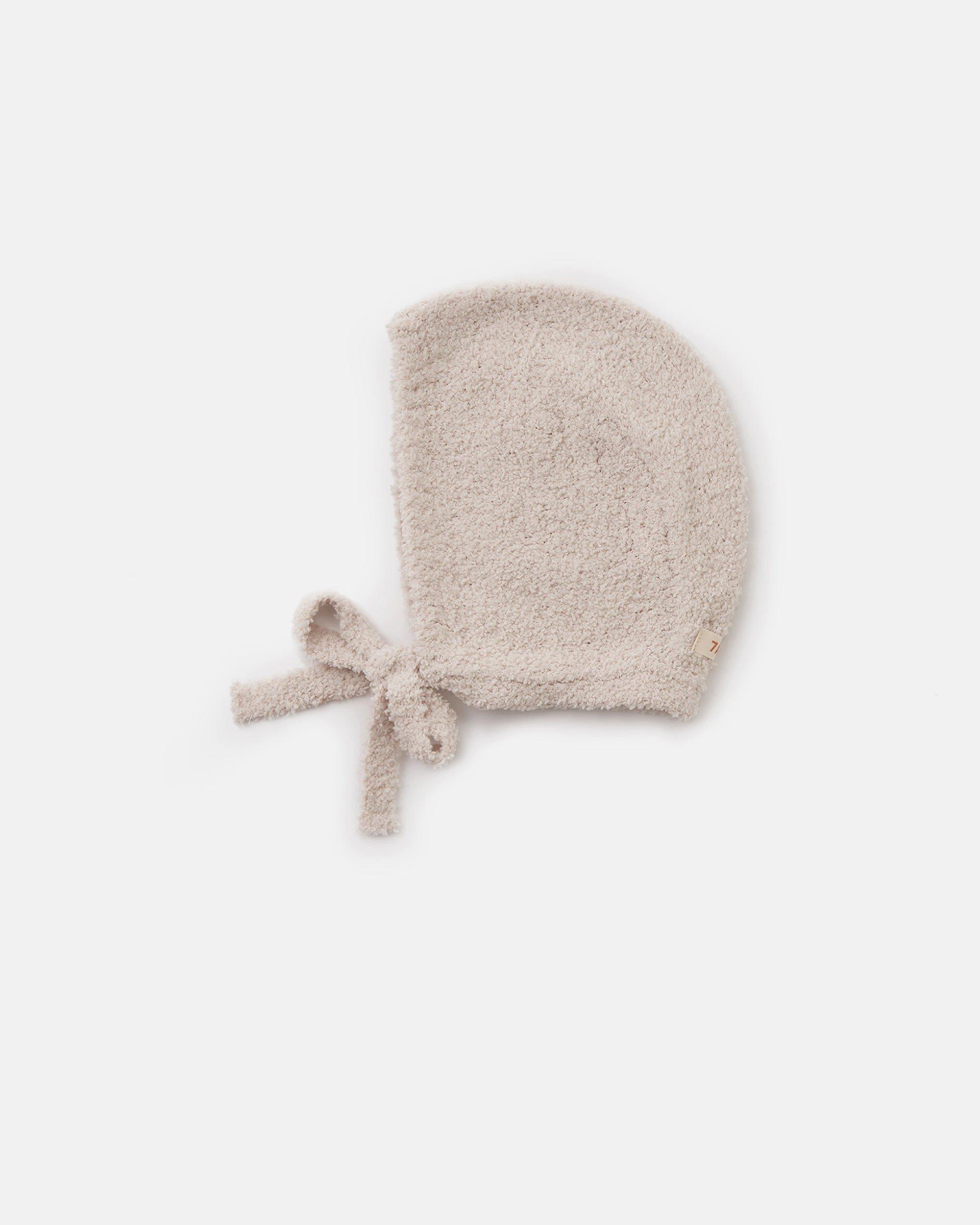 Bonnet - Fuzzy - Ecru image number 1