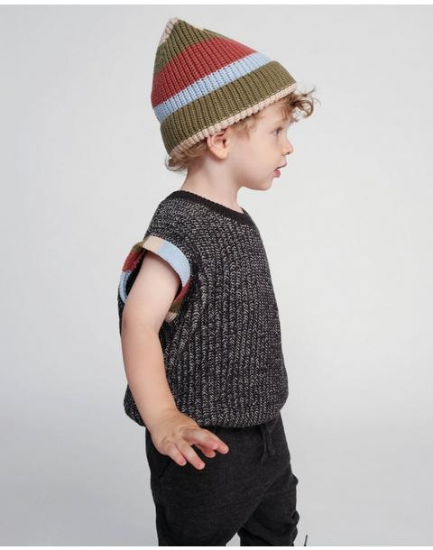 Beanie Stripe Chunky - Multicolor Stripe