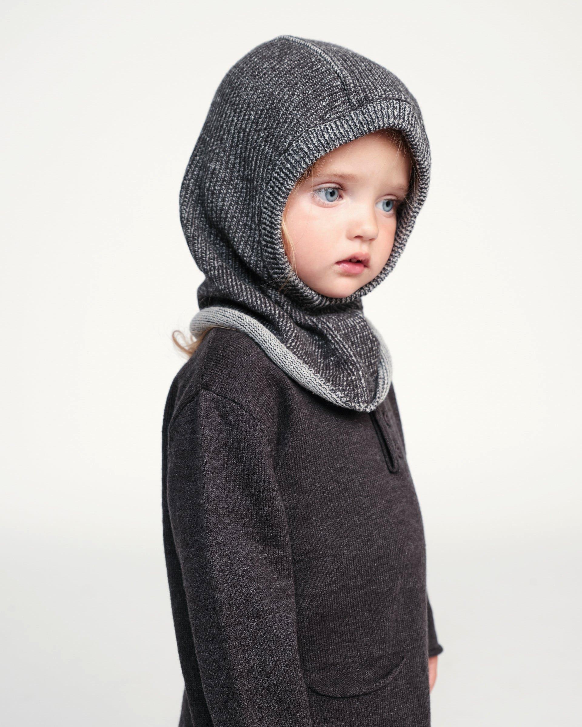Balaclava Chunky - Black Melange image number 3