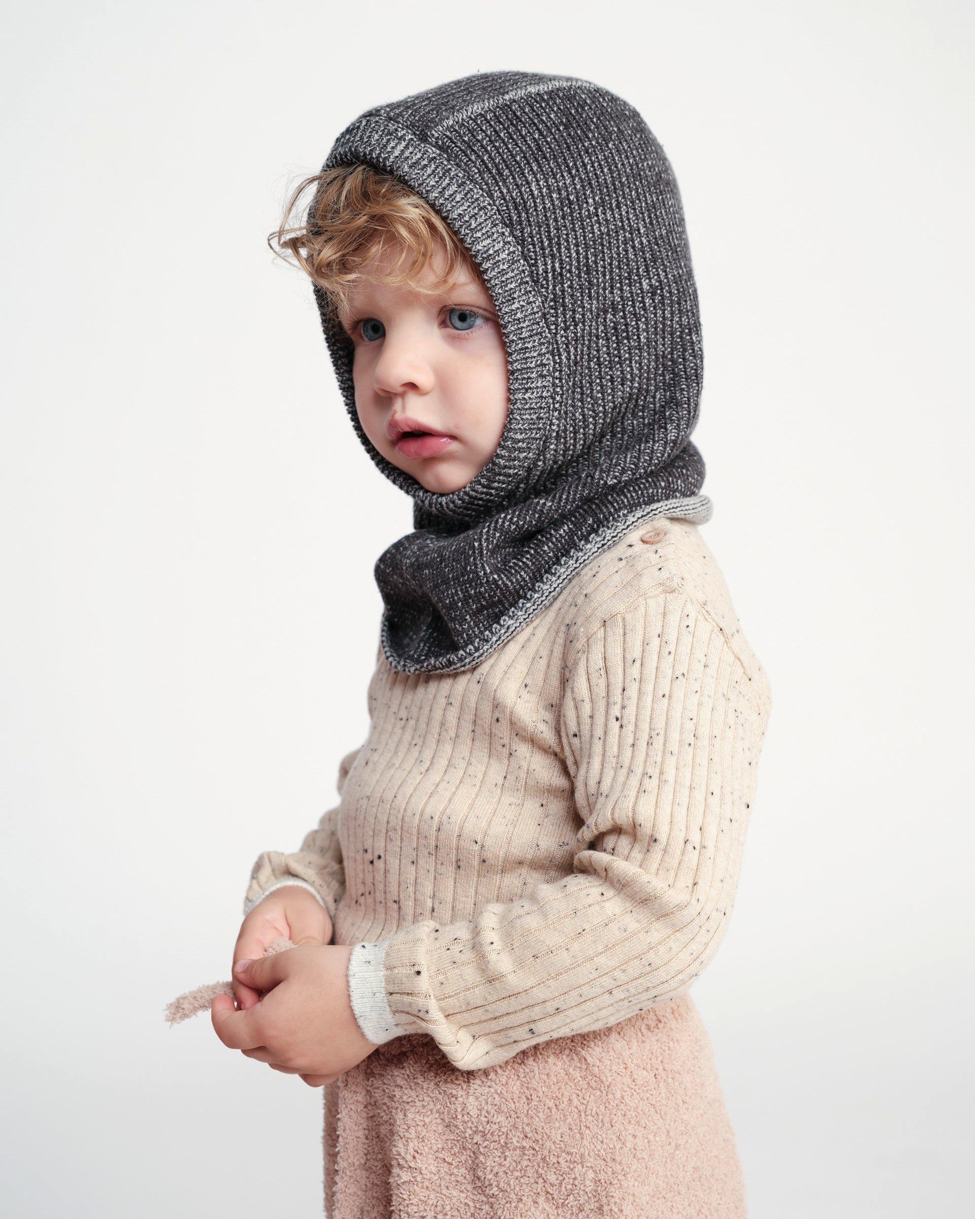 Balaclava Chunky - Black Melange image number 4