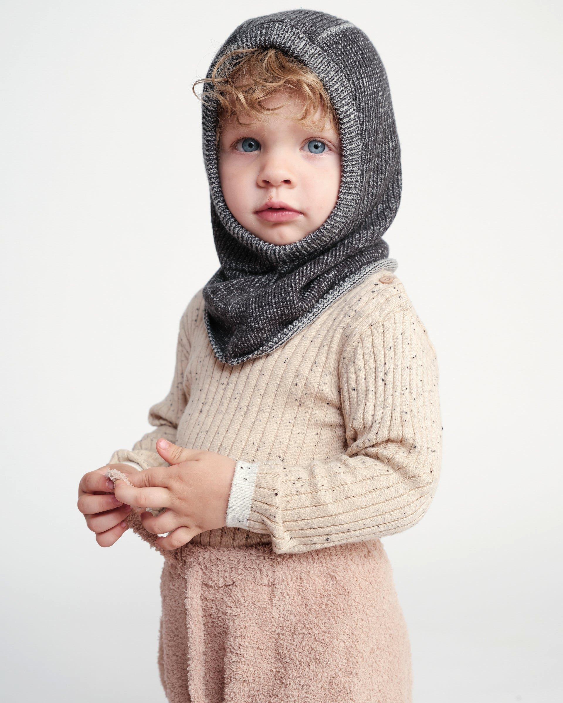 Balaclava Chunky - Black Melange image number 1