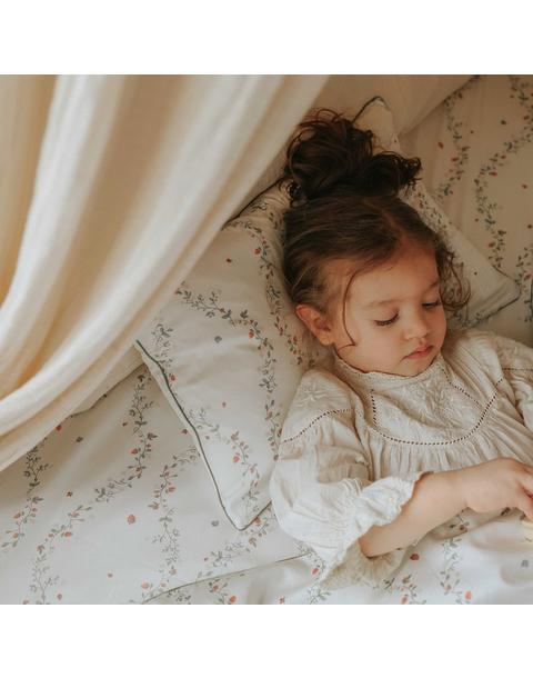 Botanical Berries Toddler Duvet Set - Ivory