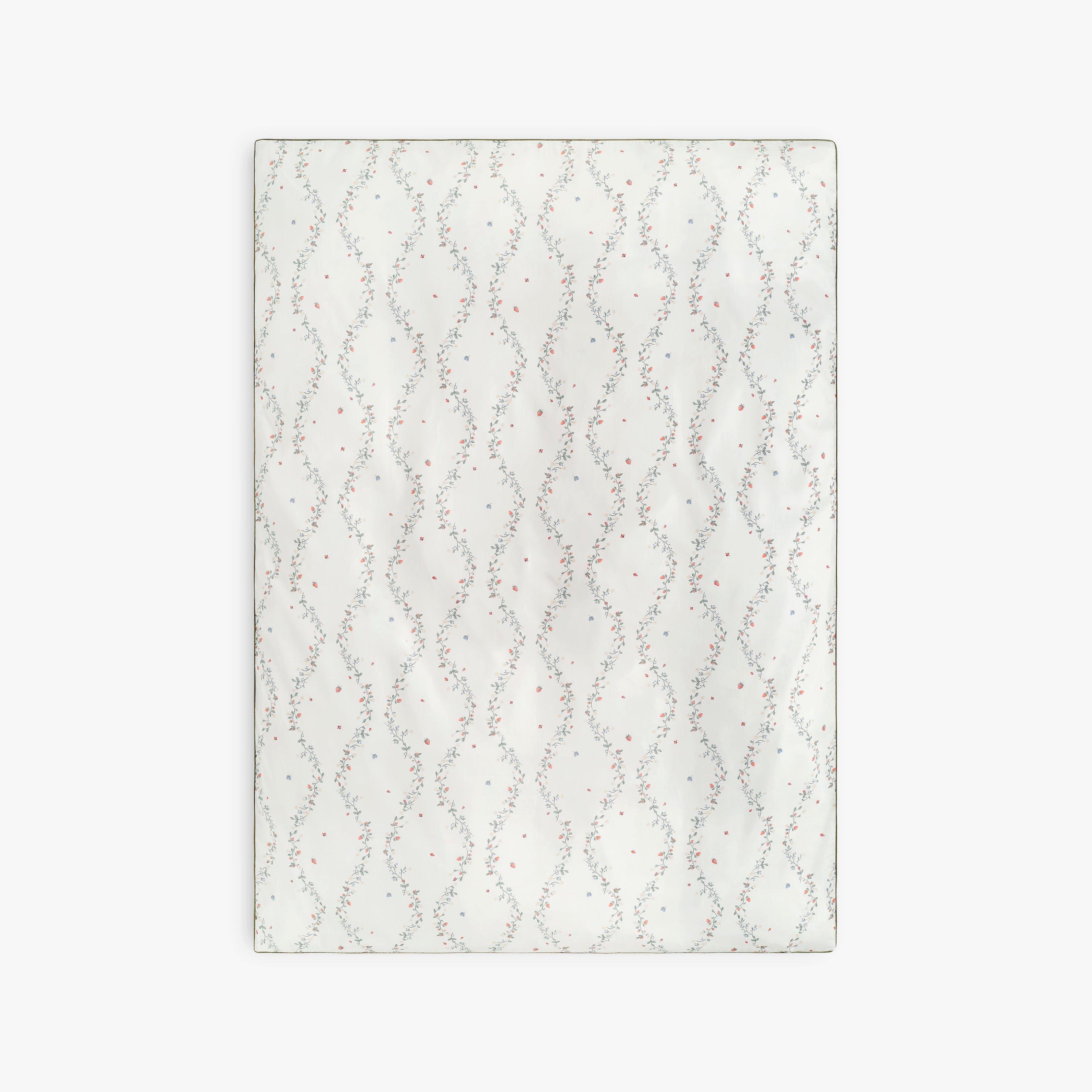 Botanical Berries Toddler Duvet Set - Ivory image number 2