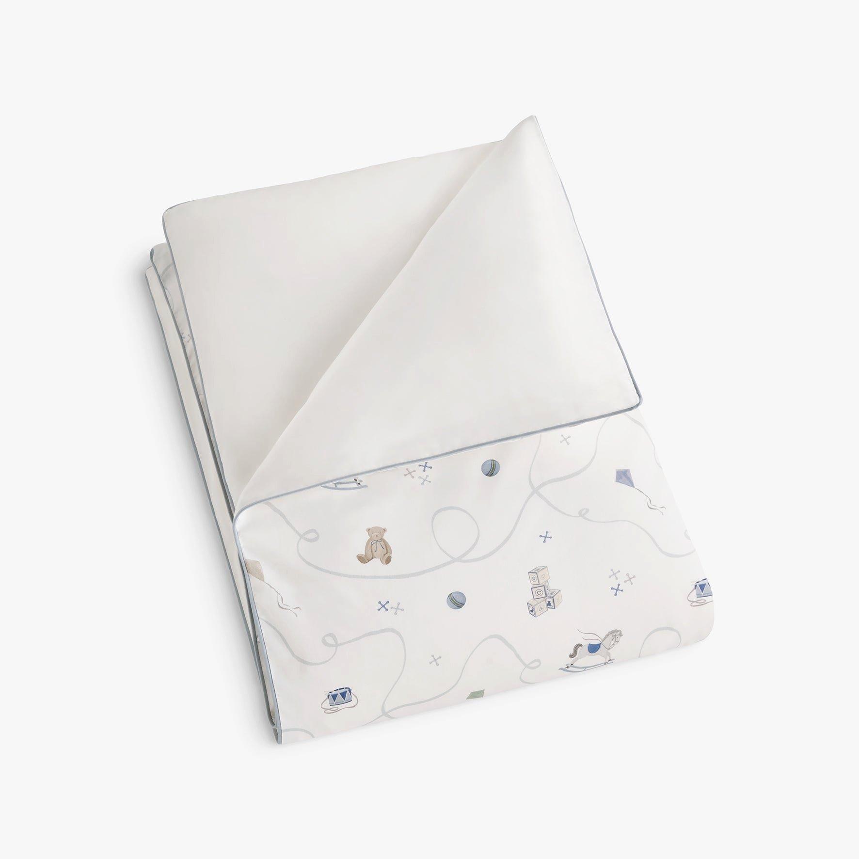 Little Toy Chest Toddler Duvet Set - Ivory image number 3