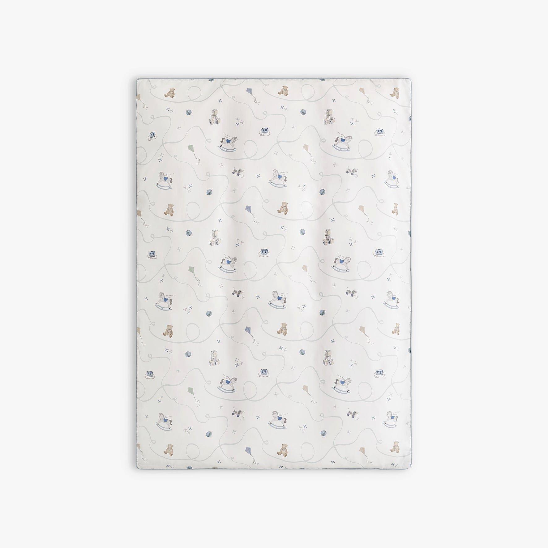 Little Toy Chest Baby Duvet Set - Ivory image number 1