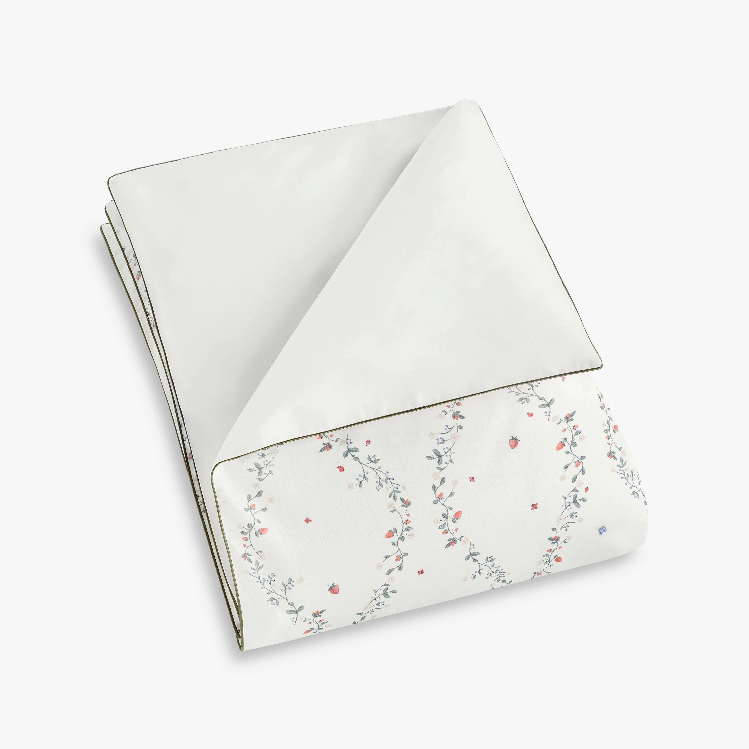 Botanical Berries Baby Duvet Set - Ivory image number 1