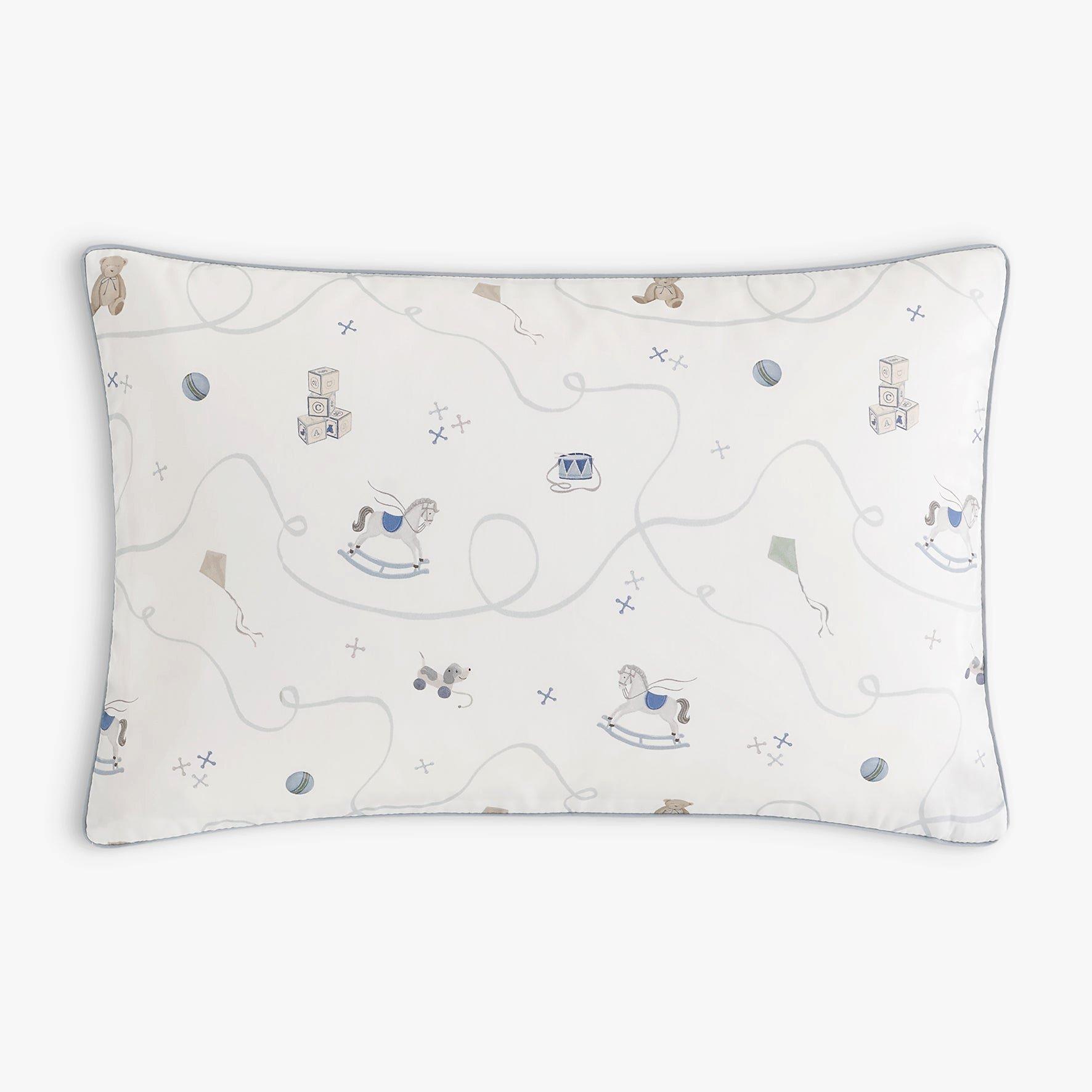 Little Toy Chest Toddler Pillow Set - Ivory image number 1