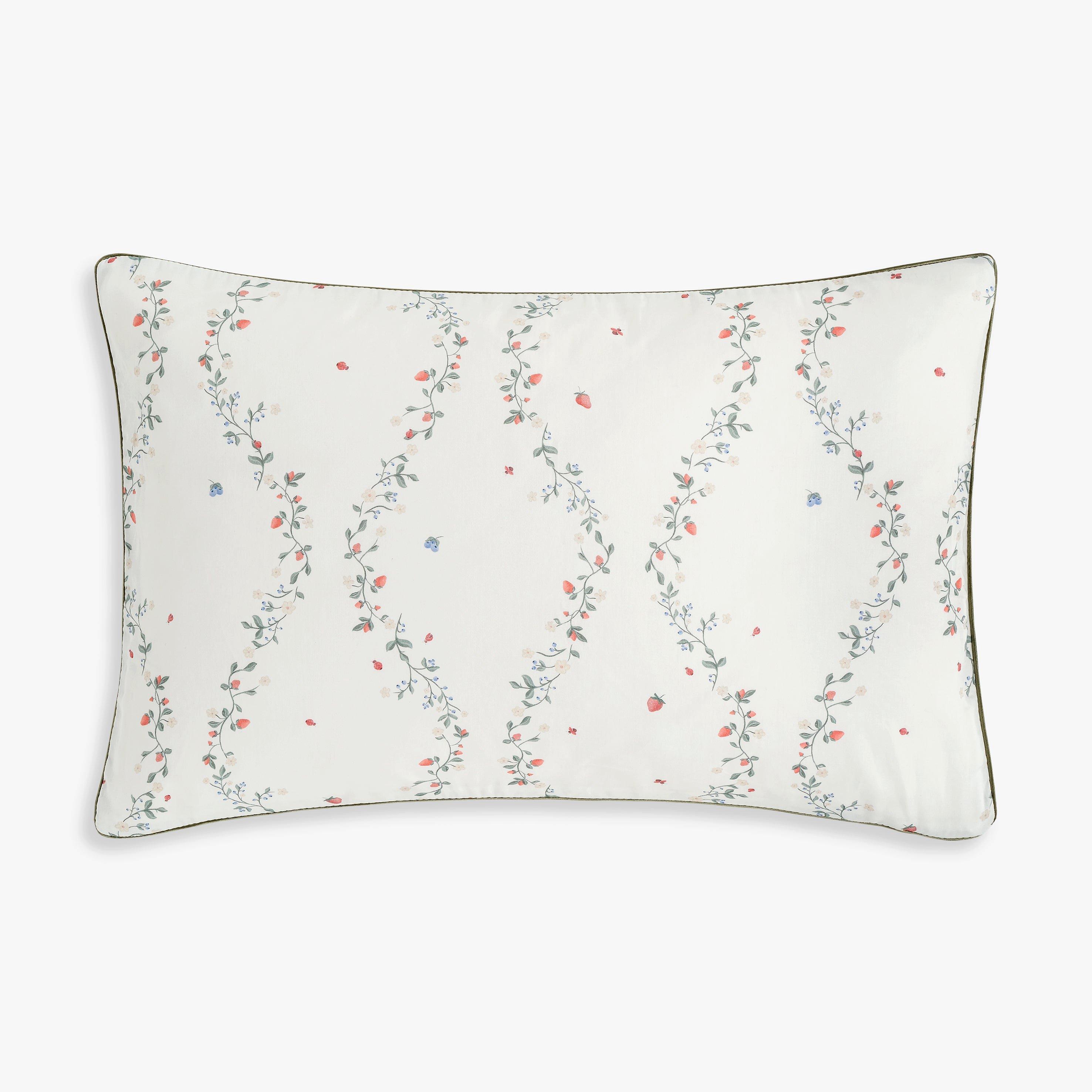 Botanical Berries Toddler Pillow Set - Ivory image number 1