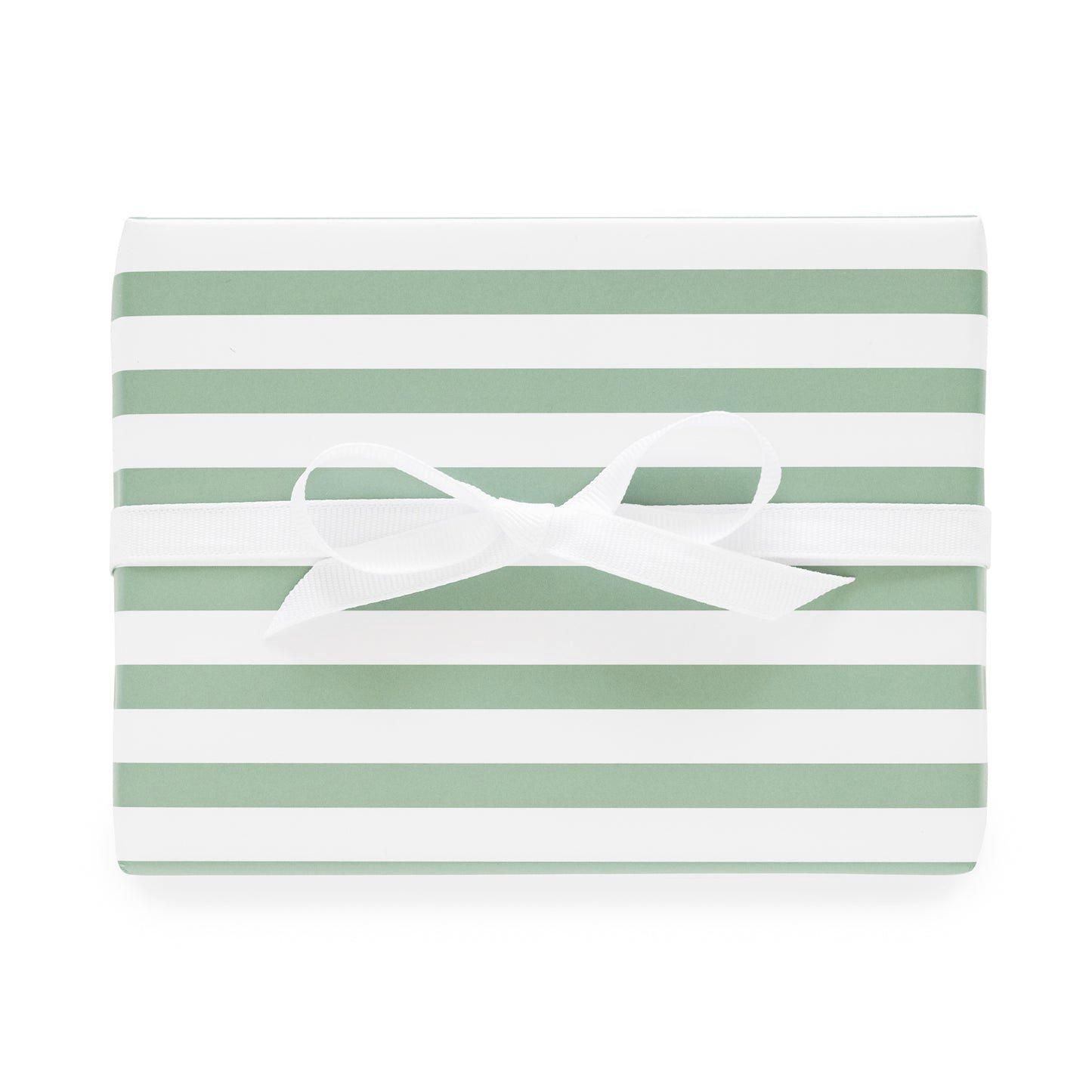 Dark Green Stripe Wrap Roll