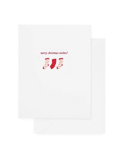 Christmas Stocking Holiday Card