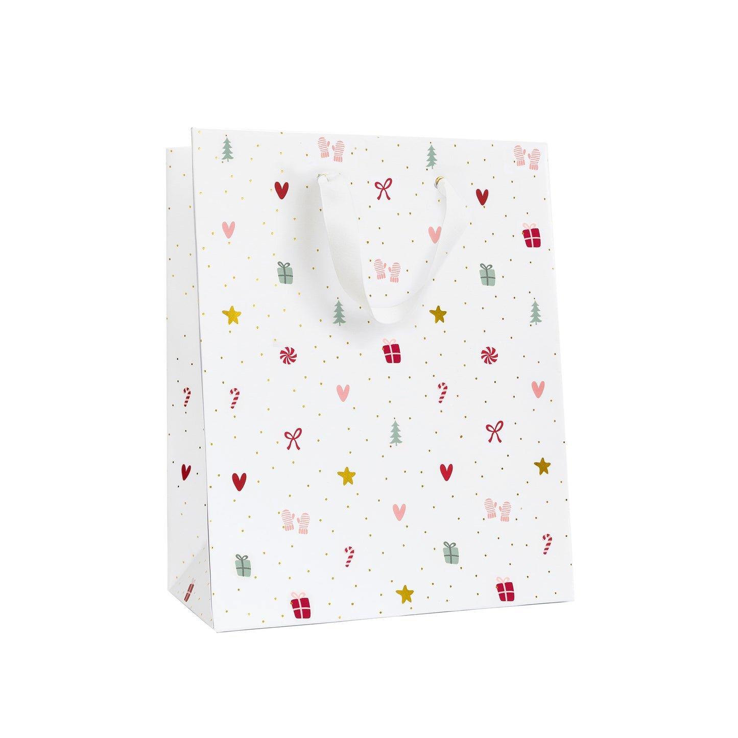 Santa's Workshop Holiday Gift Bag