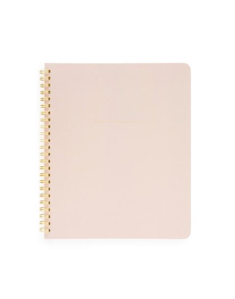 Spiral Notebook, Blush