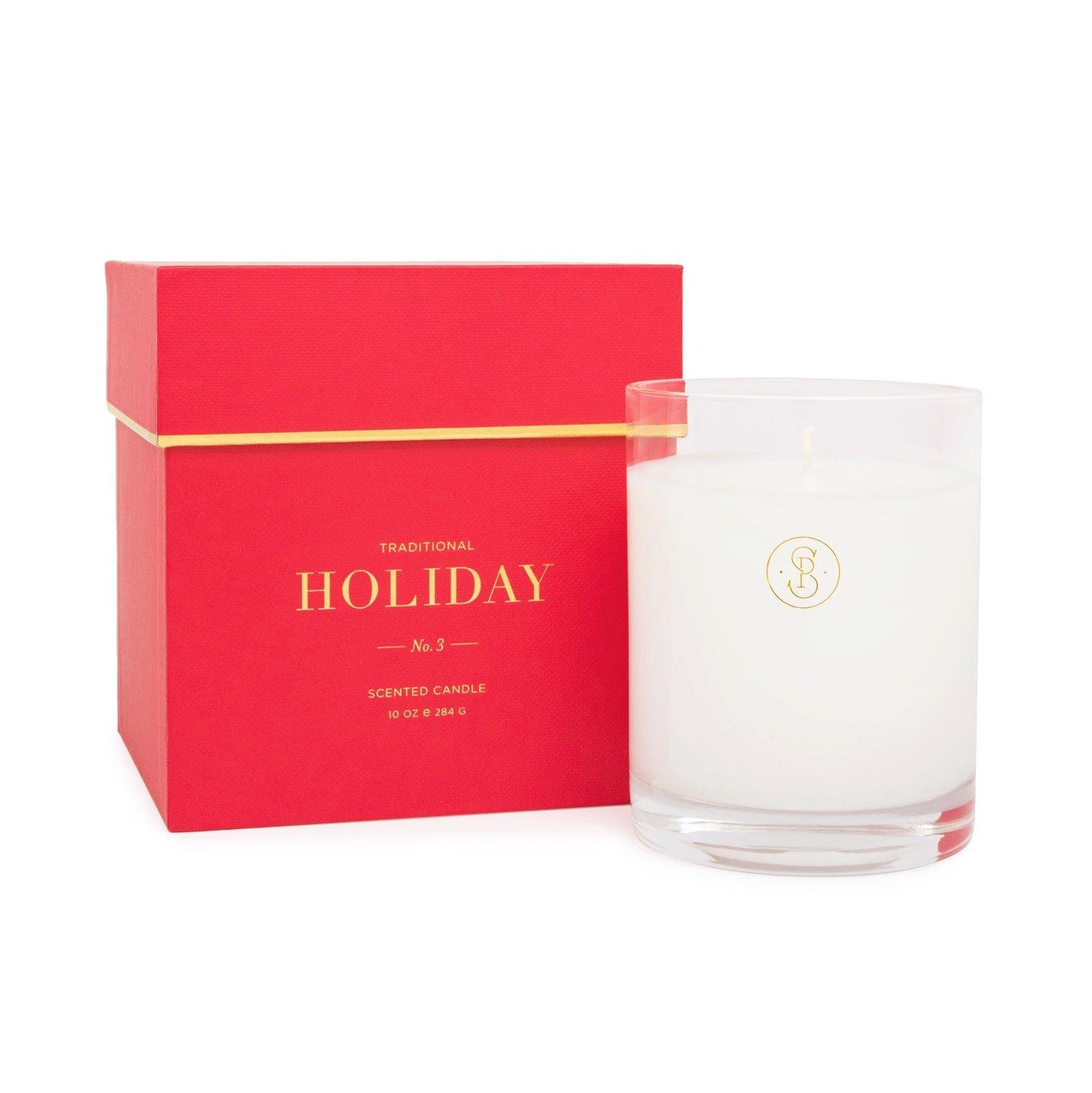Signature Candle, Traditional Holiday