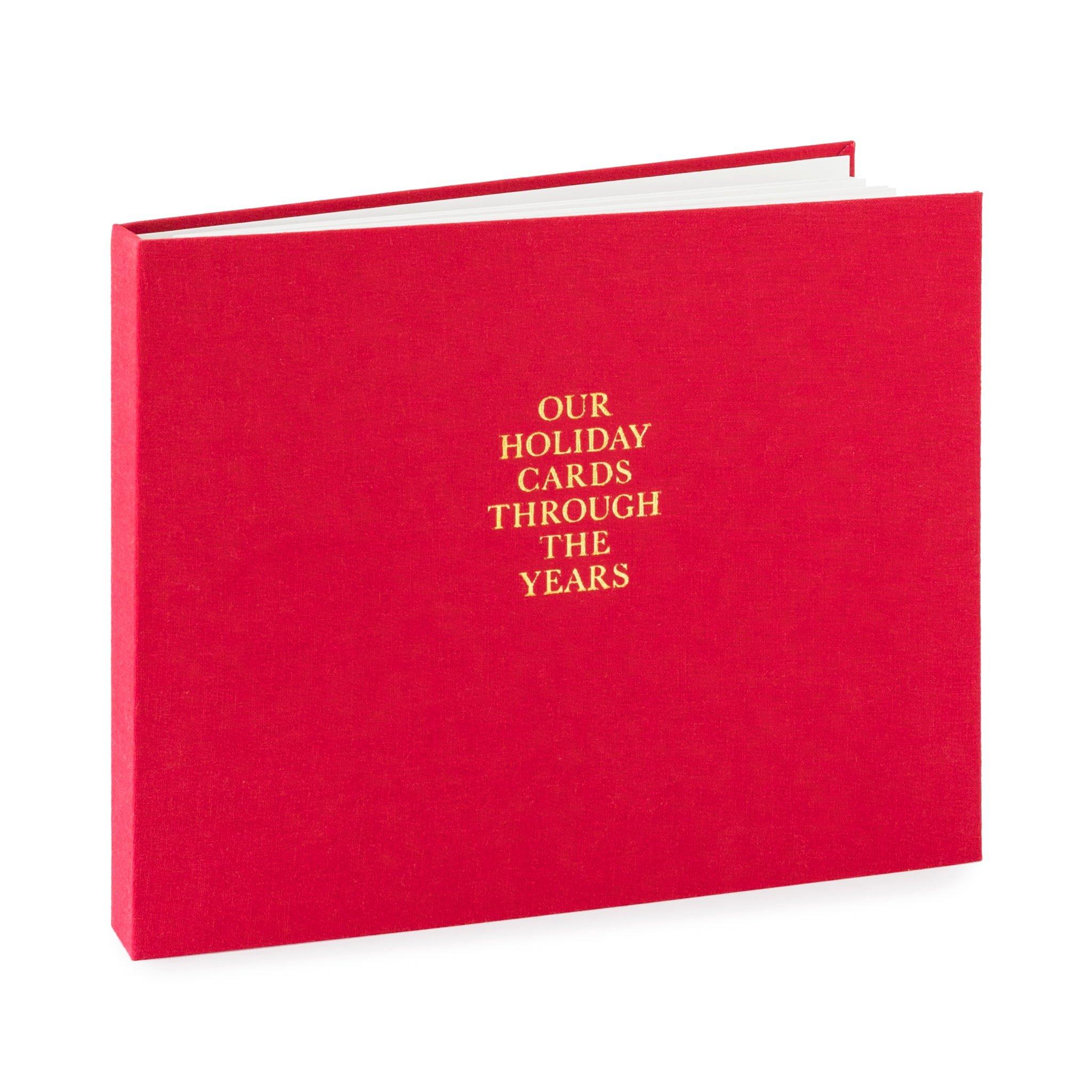 Holiday Card Book, Red