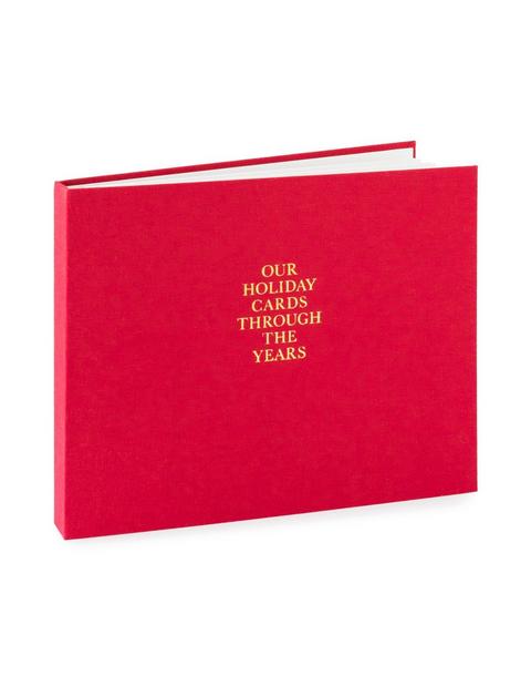 Holiday Card Book, Red